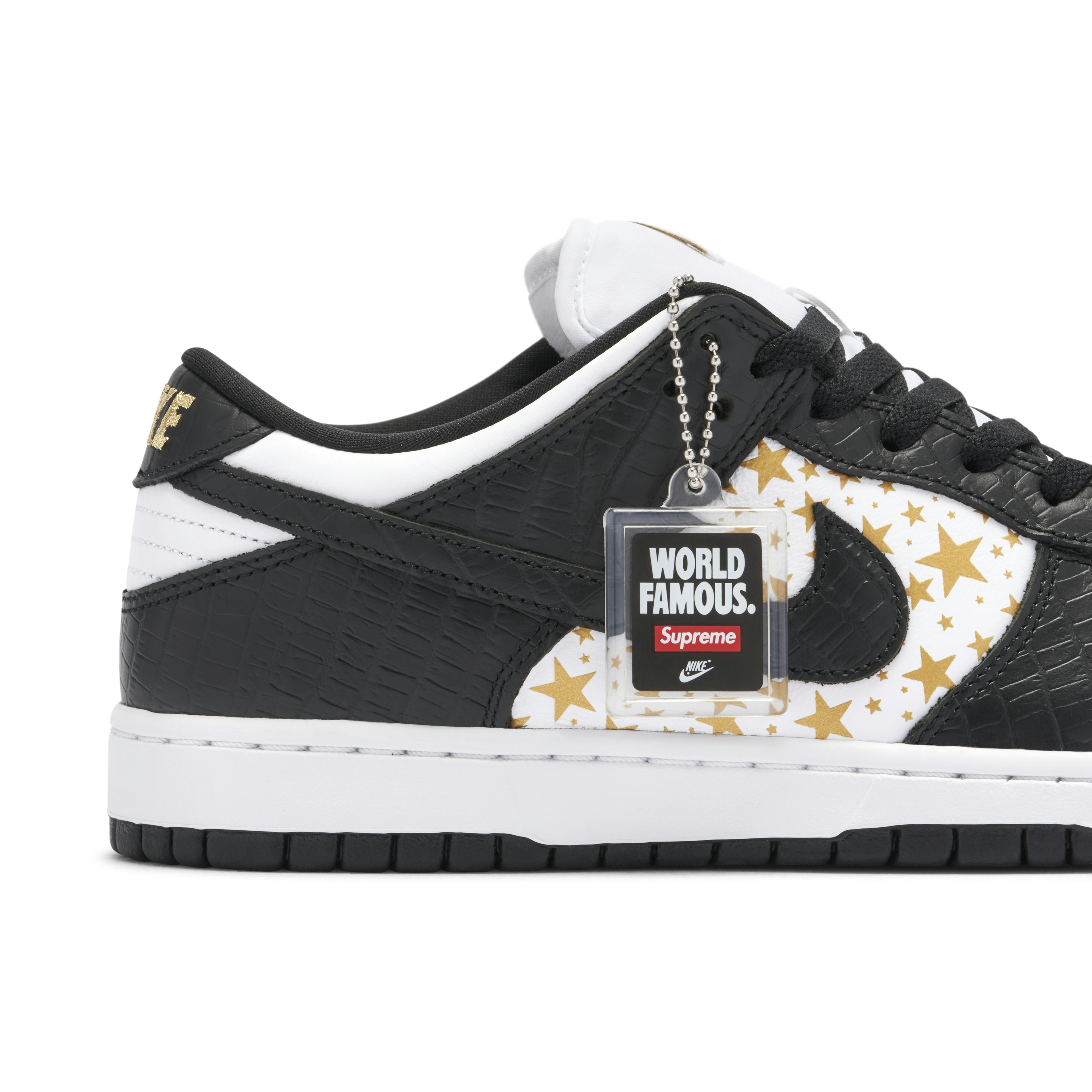 Supreme x Nike SB Dunk Low Stars Black