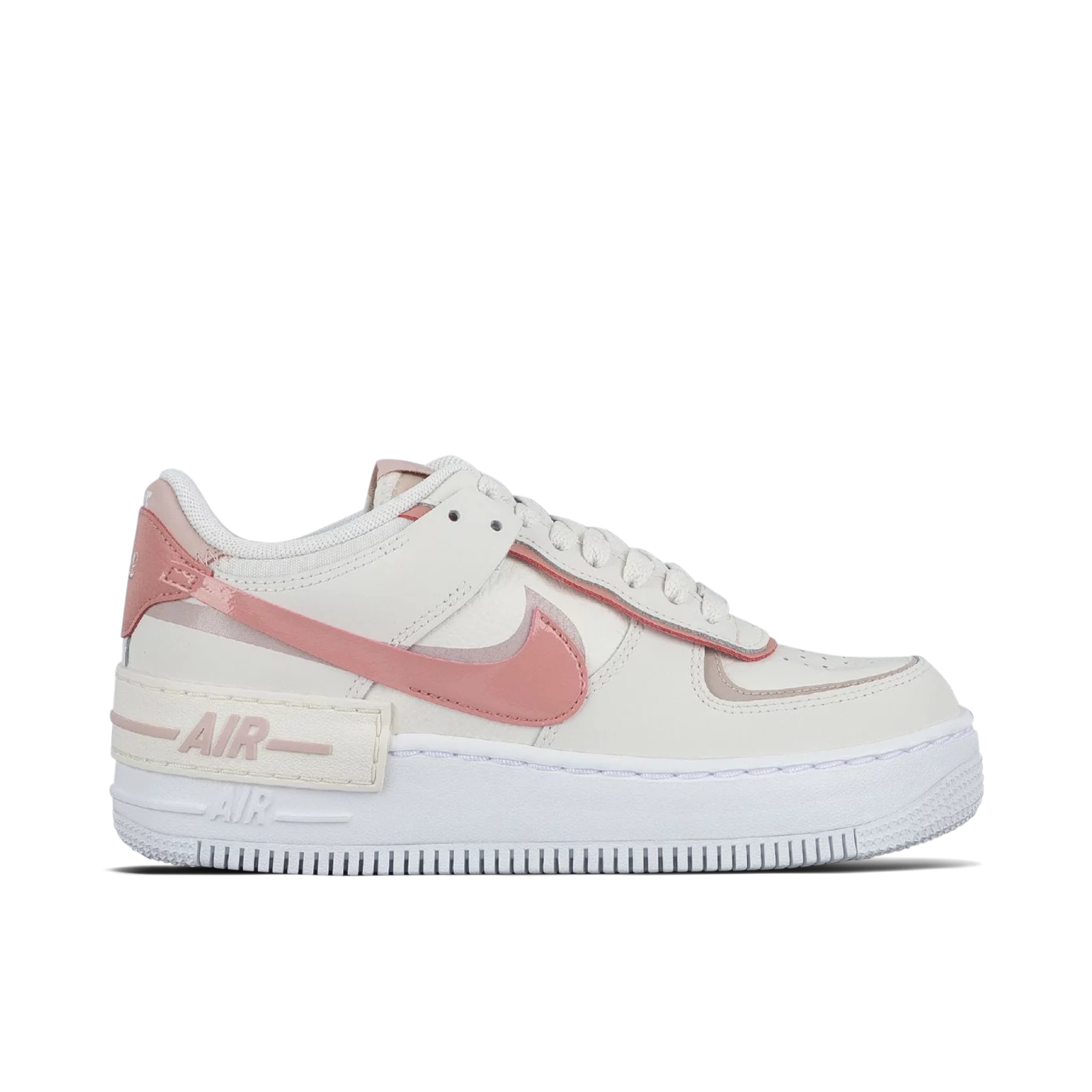 Nike Air Force 1 Shadow Phantom Pink Oxford Womens | DZ1847-001 | Laced