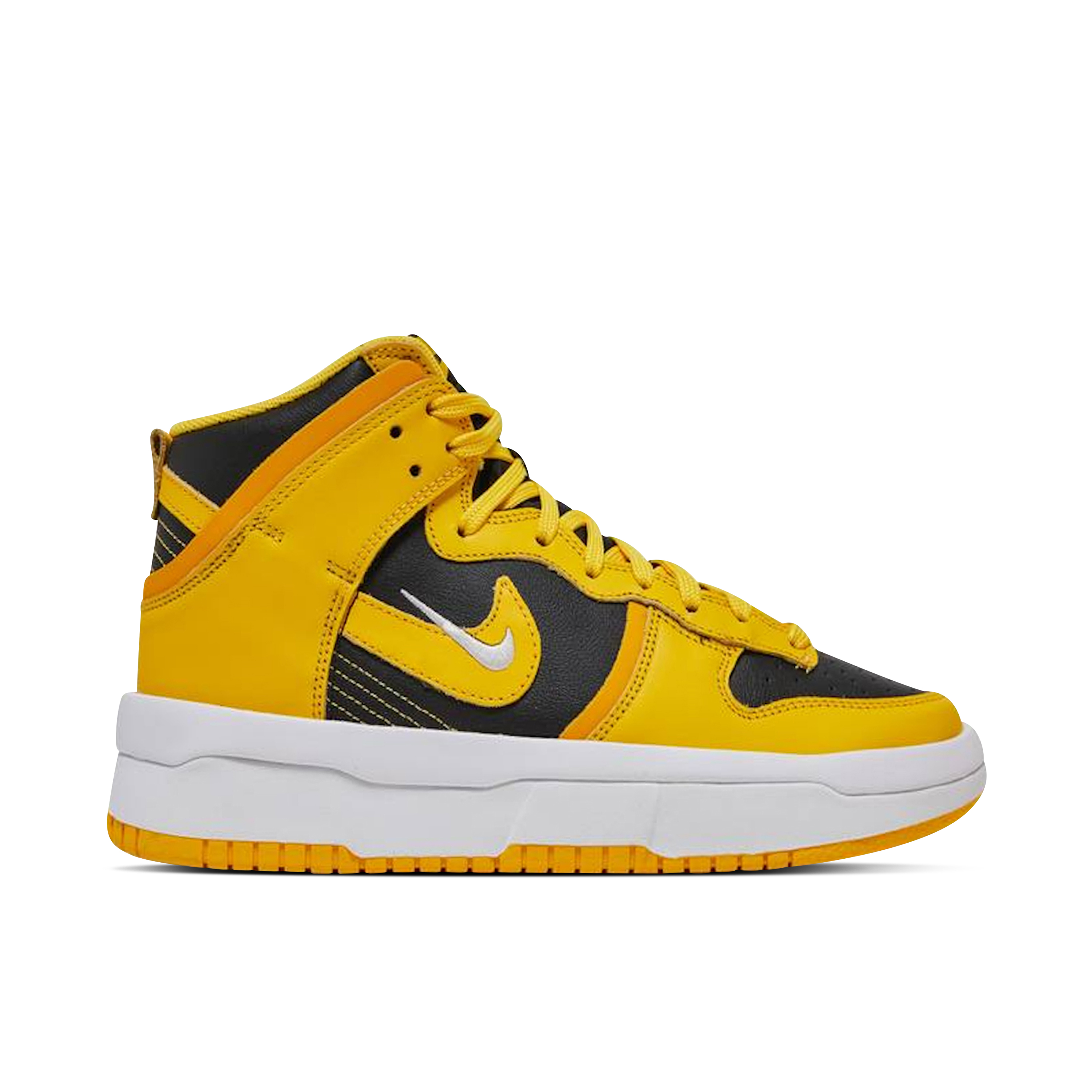 Woman’s Dunks deals University Yellow SZ 7