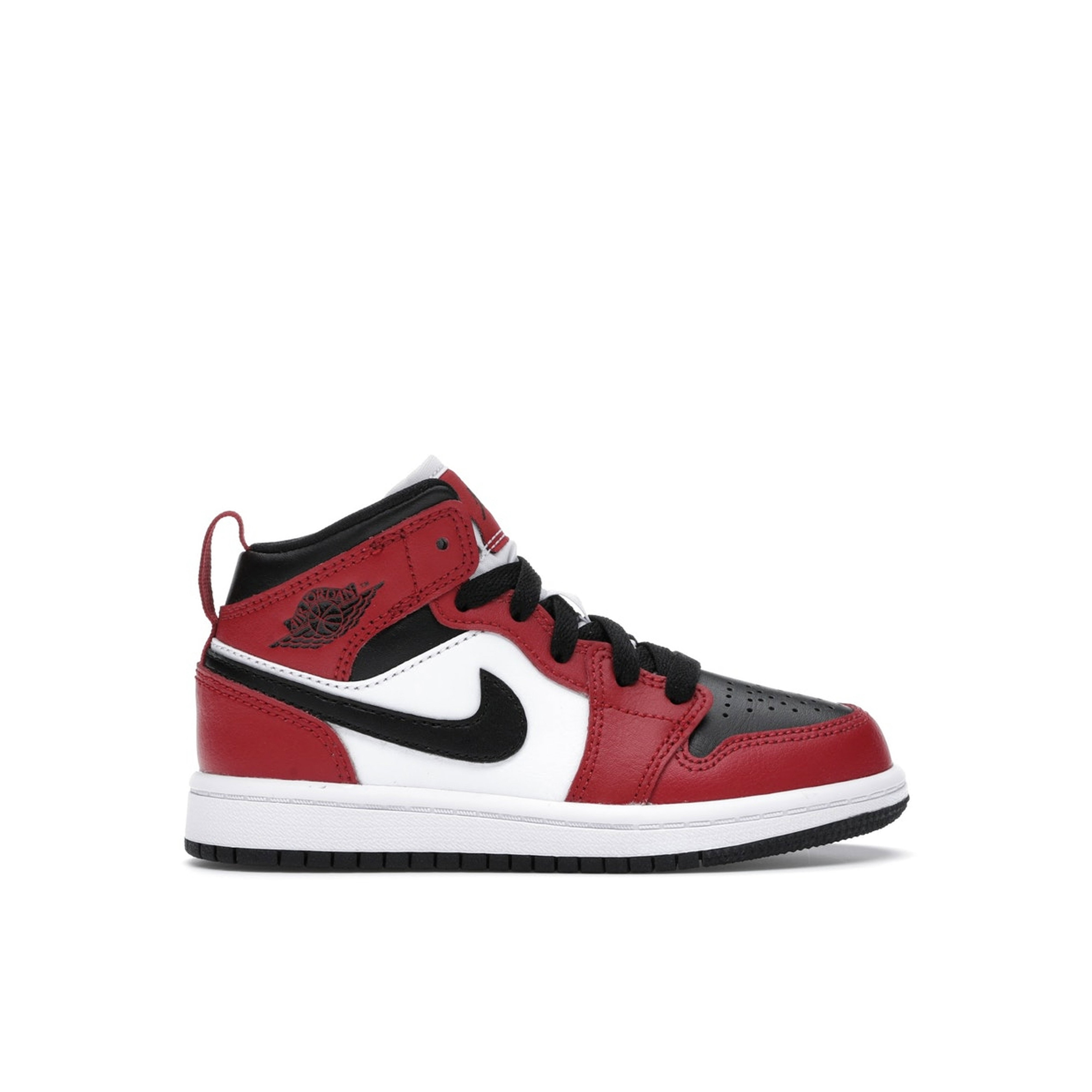 Jordan chicago black toe 1s Jordan Air Jordan 1 Mid Chicago Black Toe Grade School  main image 2