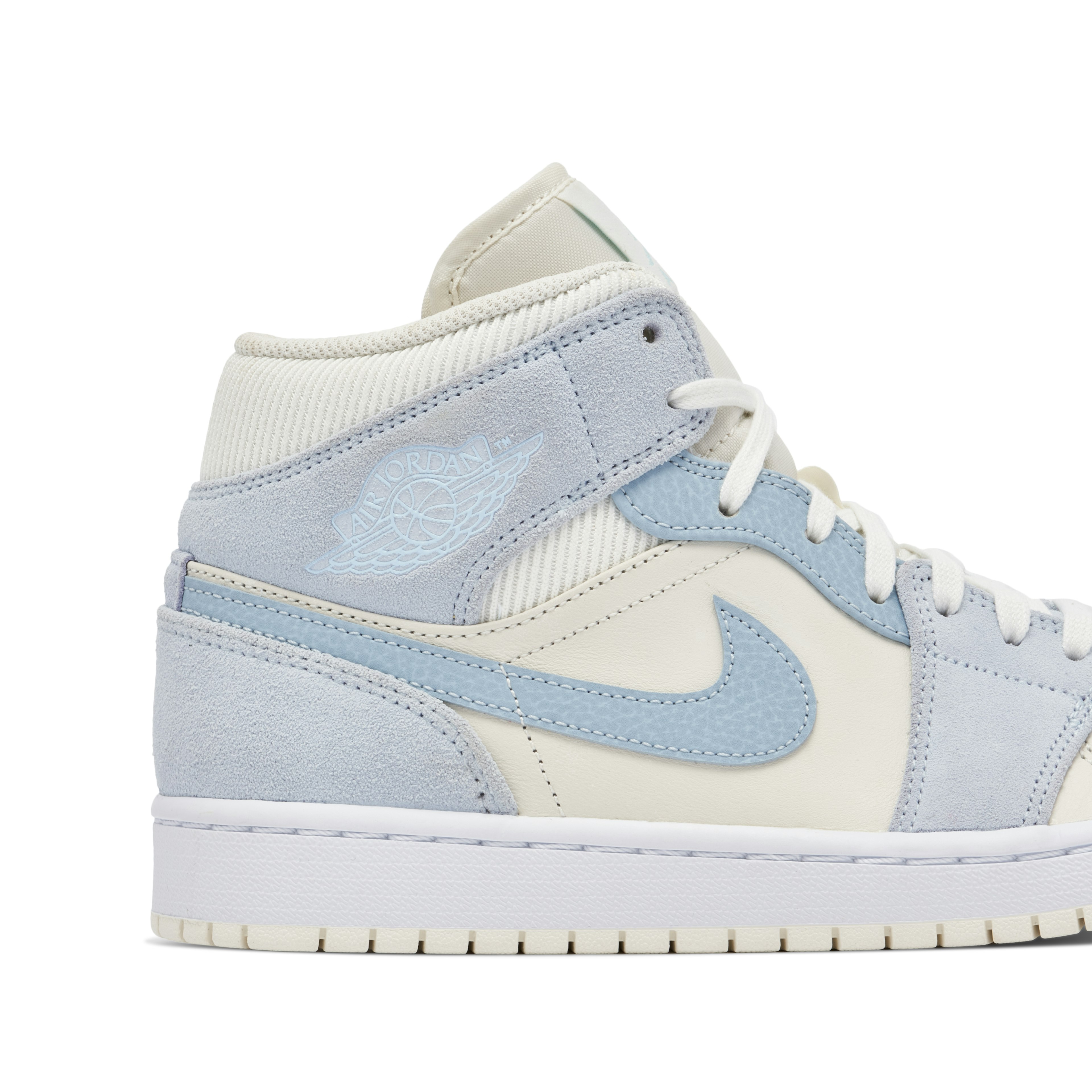 Air Jordan 1 Mid Mixed Textures Blue