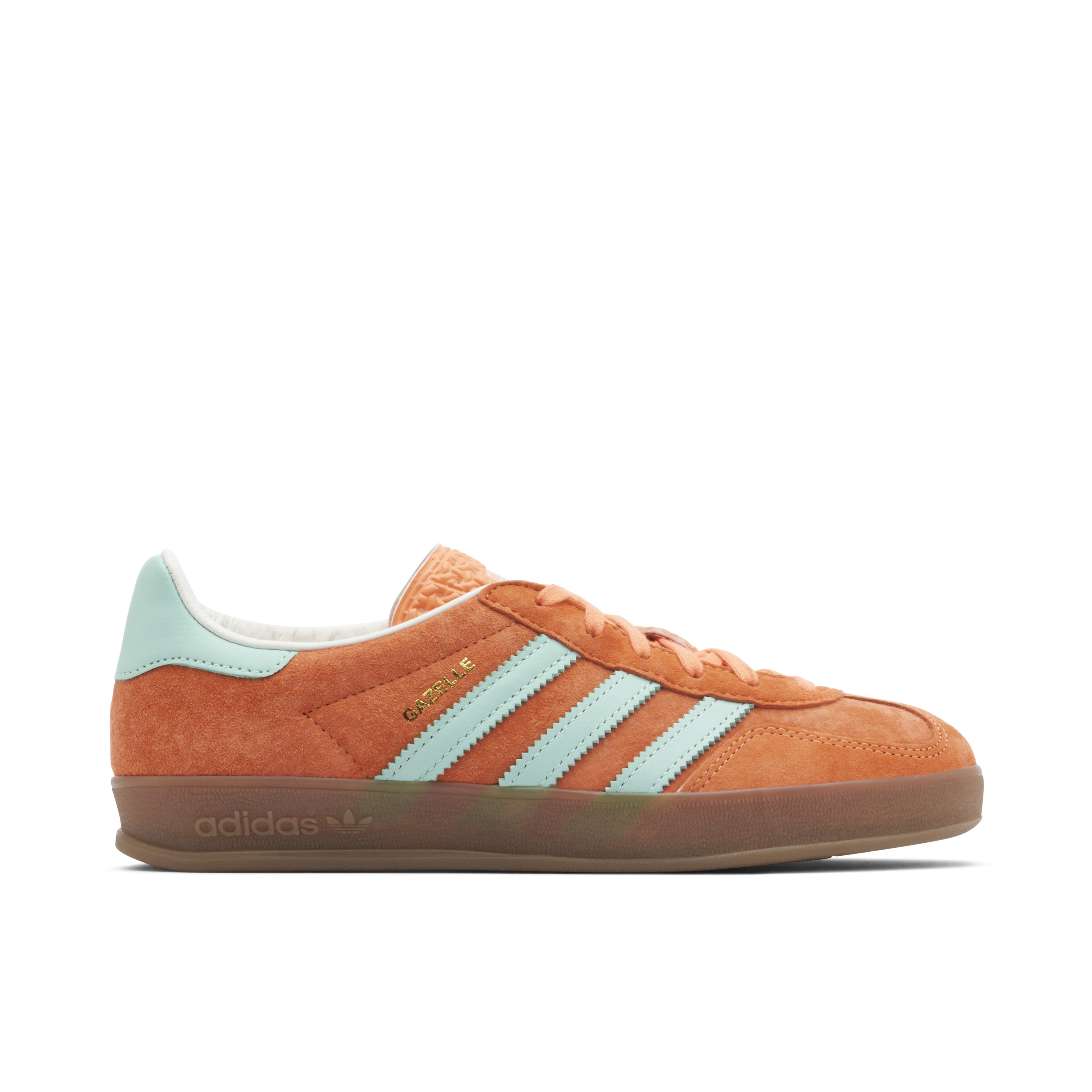 Adidas Gazelle Indoor Orange Clear Mint Femme