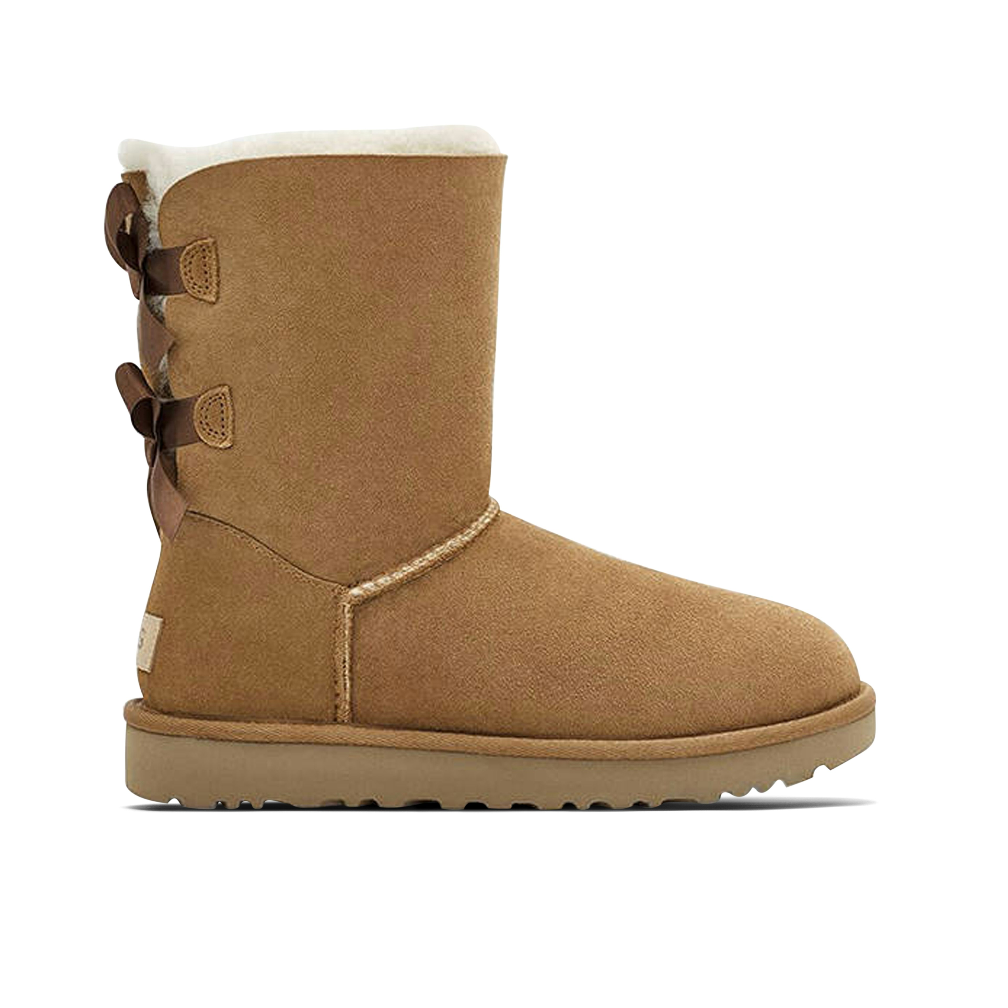 Женские сапоги ugg bailey button krinkle chestnut