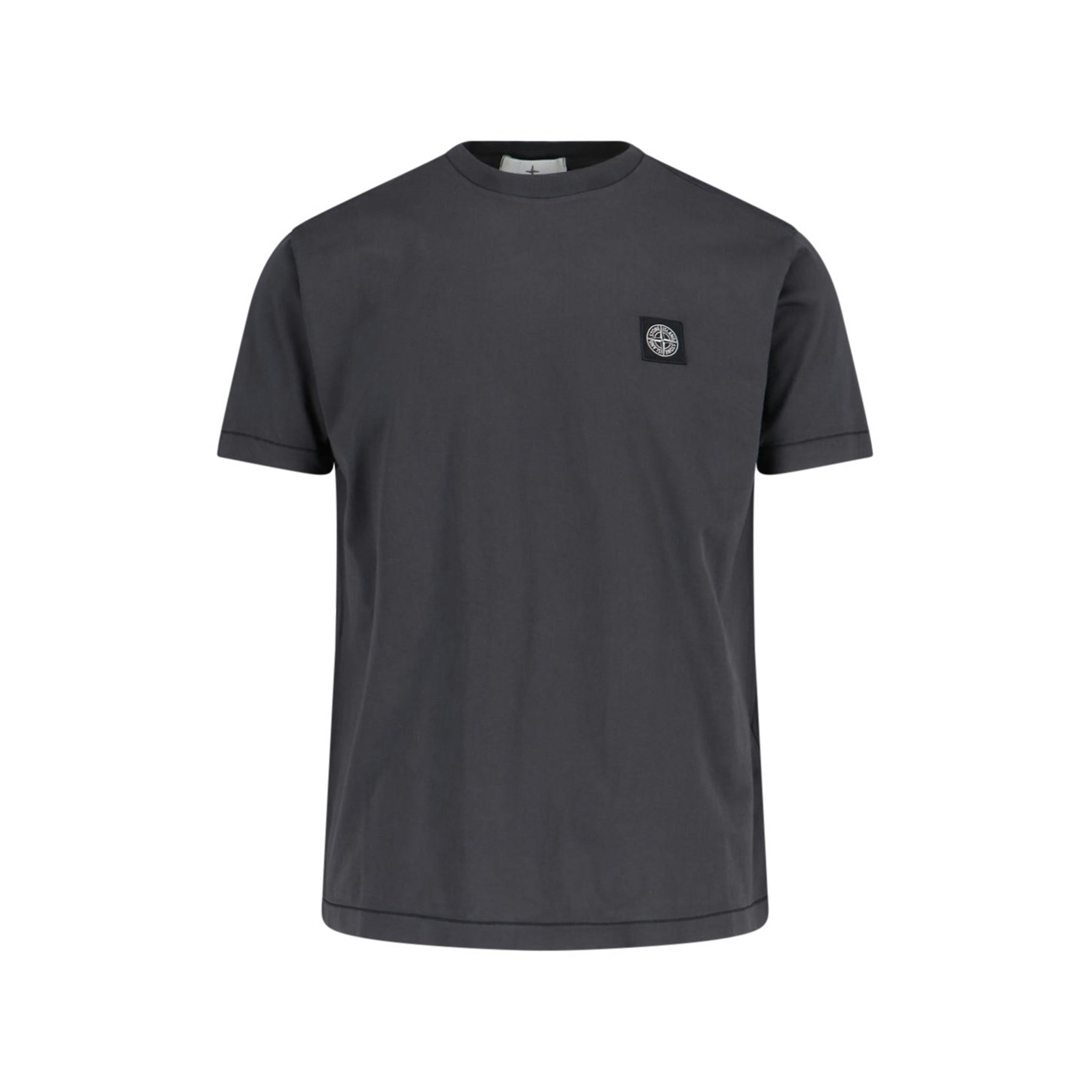 Stone Island T-shirt Logo Grey