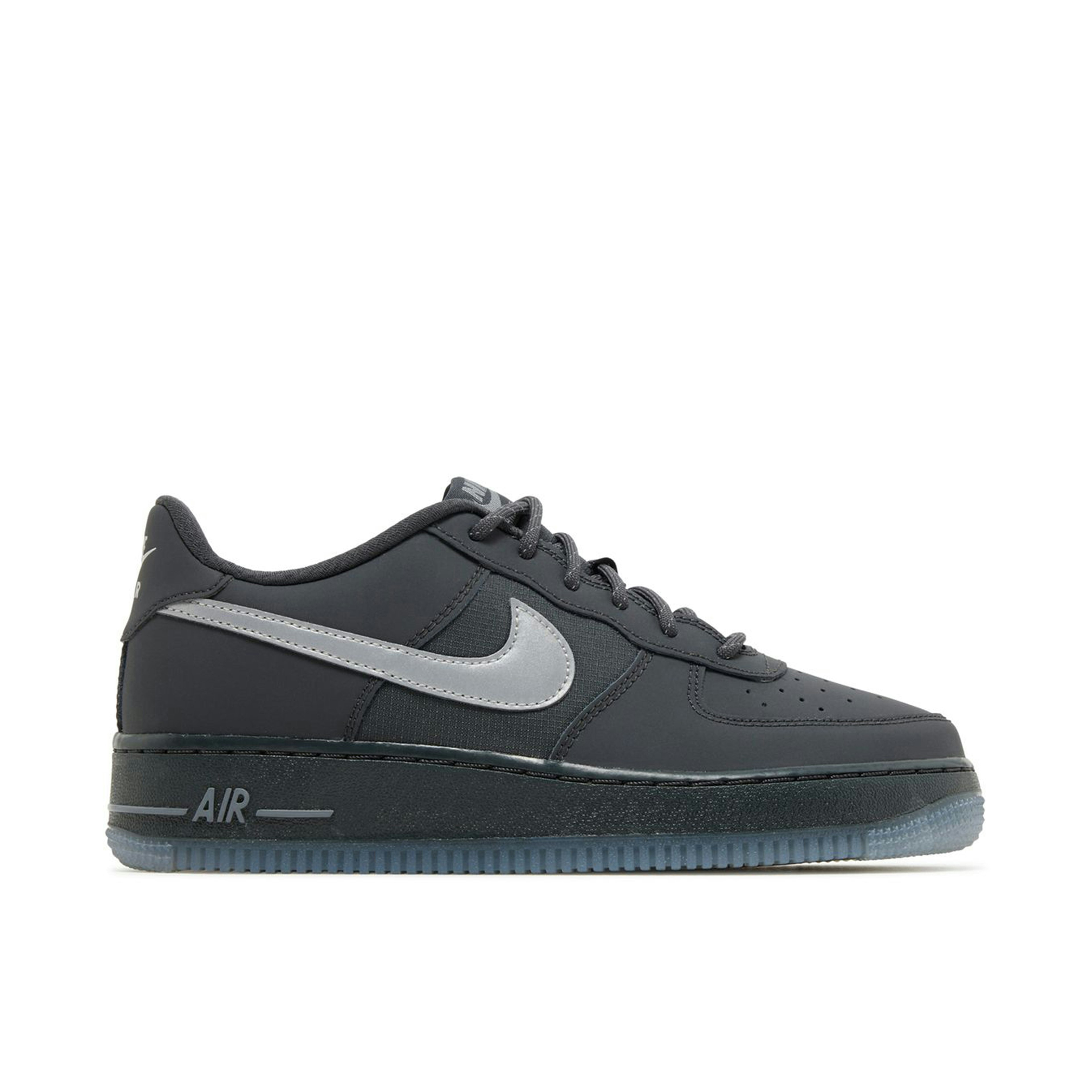 Nike Air Force 1 Low Anthracite Reflective GS