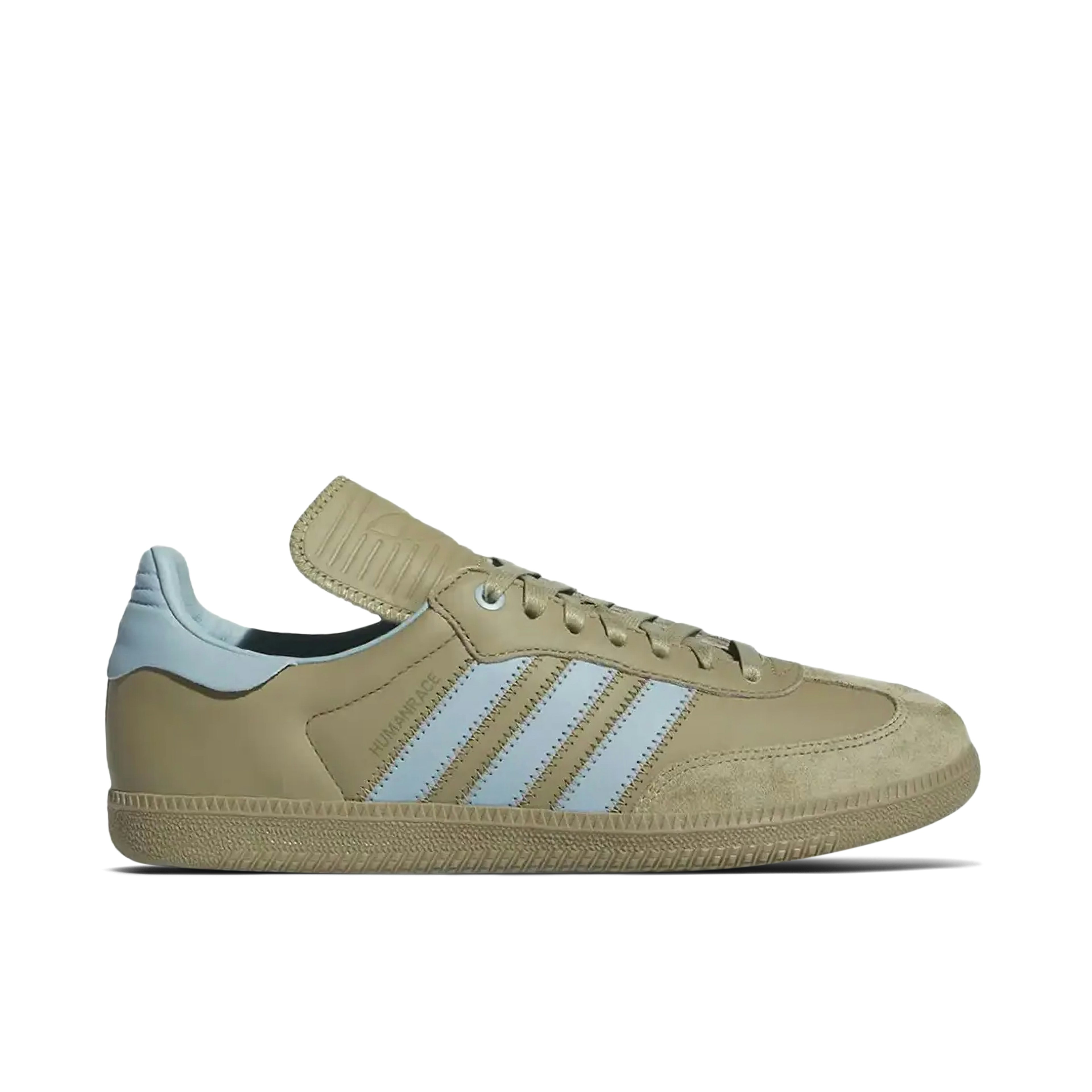 ADIDAS SAMBA HUMANRACE X PHARRELL OLIVE BLUE