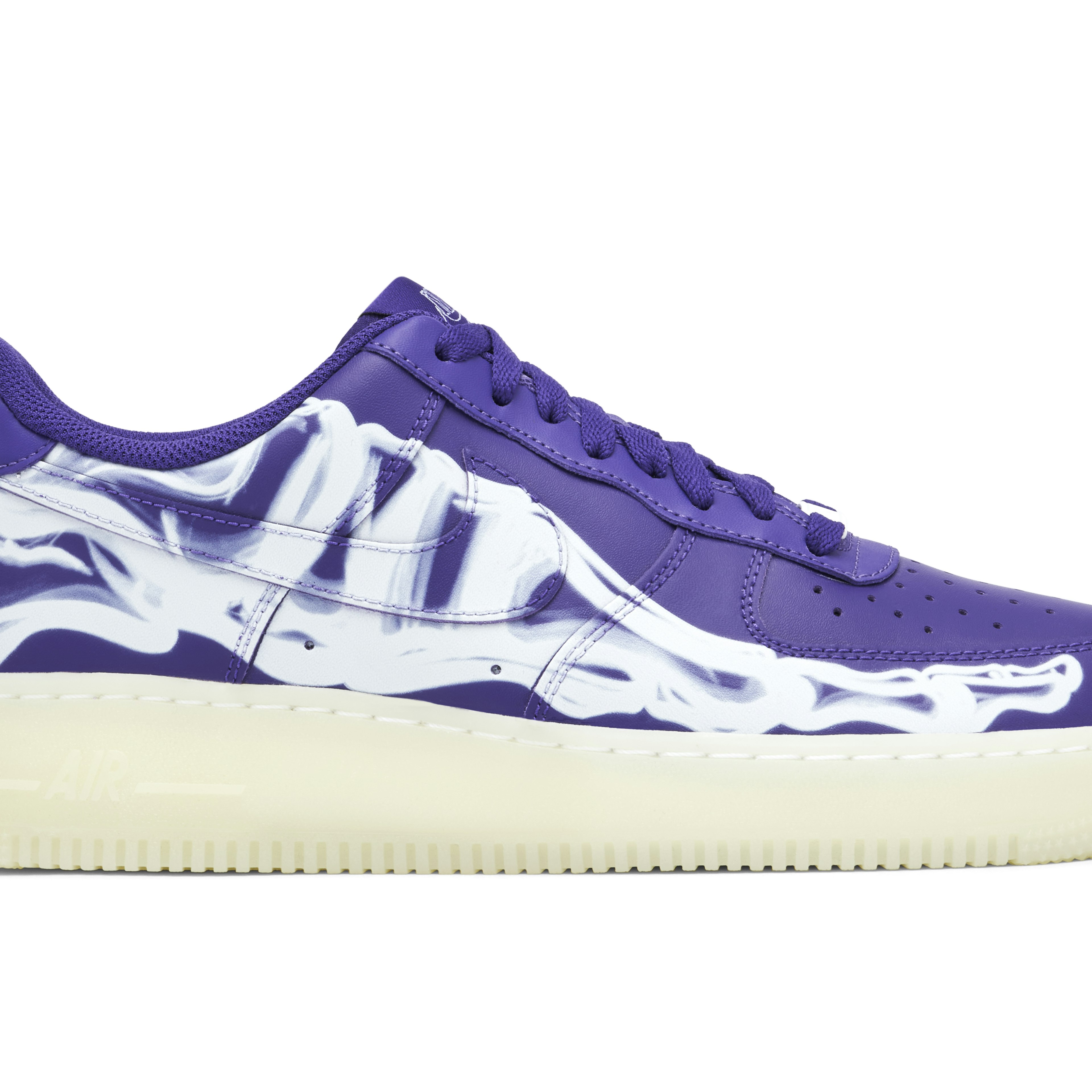 Nike Air Force 1 Skeleton Purple