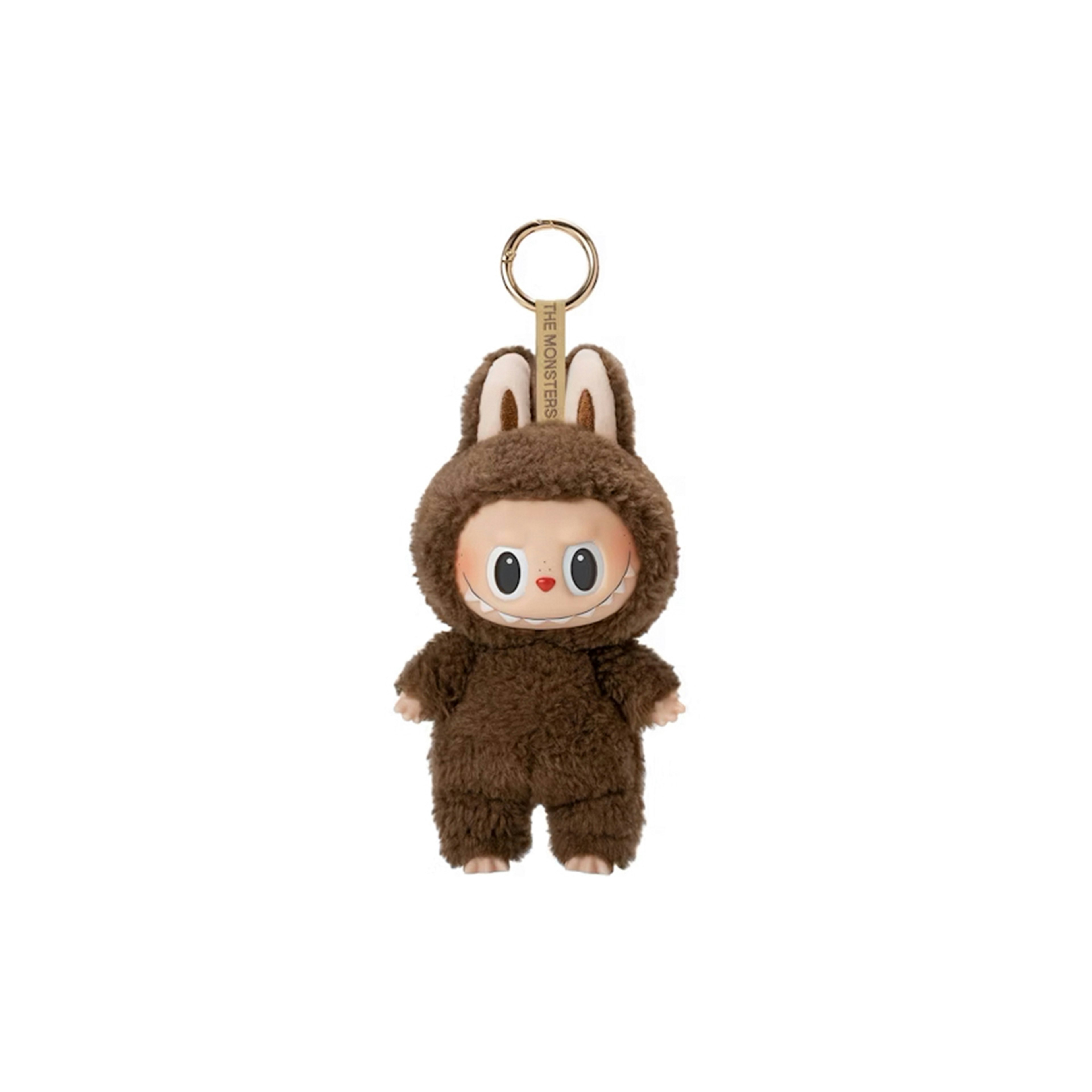 Pop Mart Labubu The Monsters Tasty Macarons Chestnut Cocoa Vinyl Plush Pendant