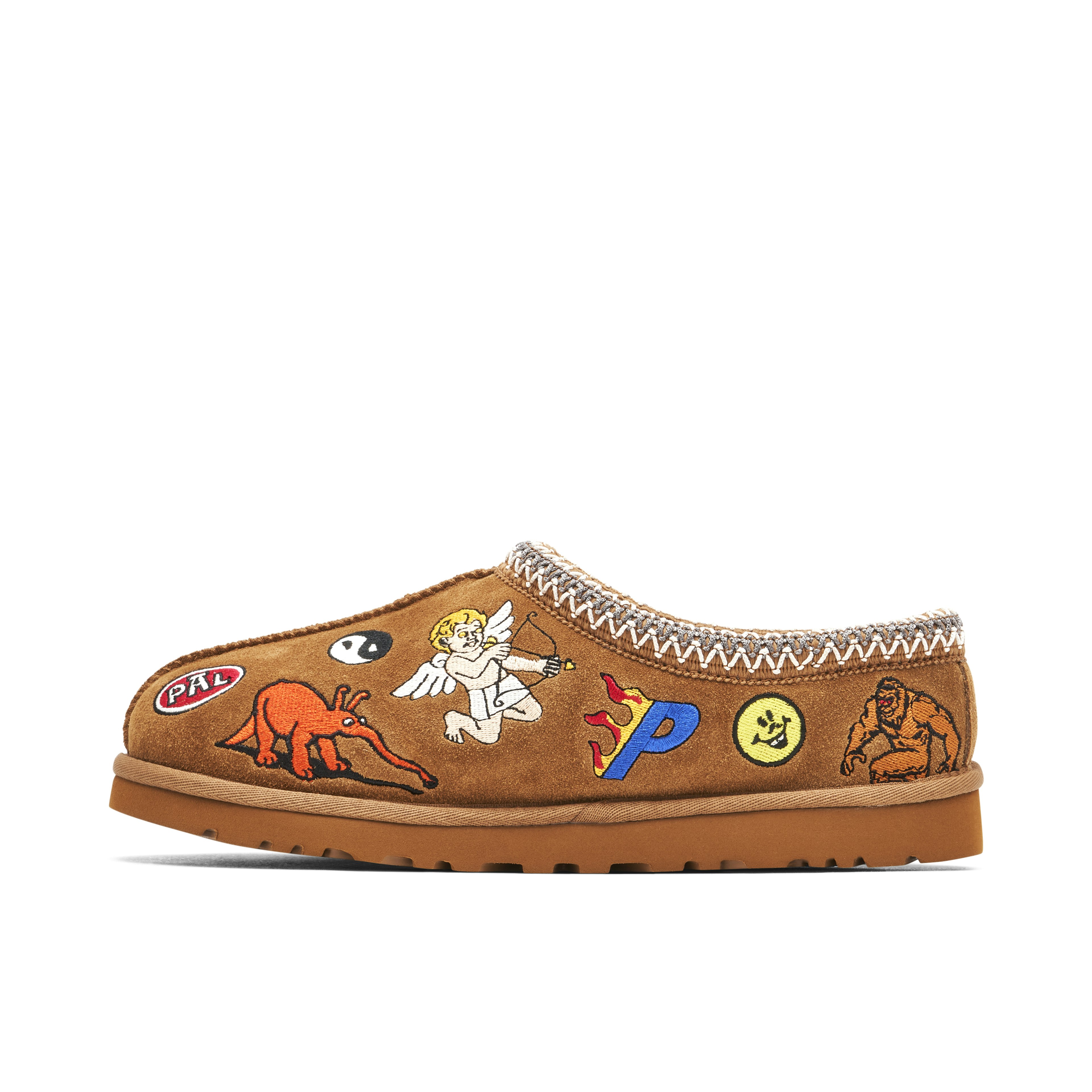 UGG x Palace Tasman Slipper Chestnut