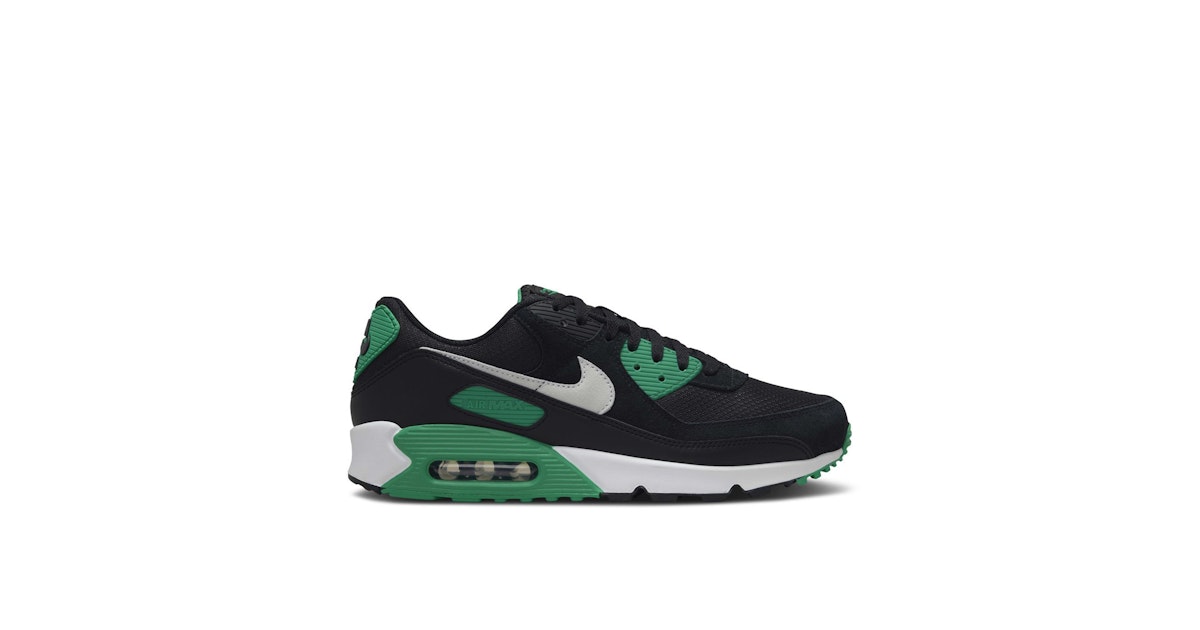 HOT Nike Shoes Air Max 90 Essential Black Green Nike Air Max 90