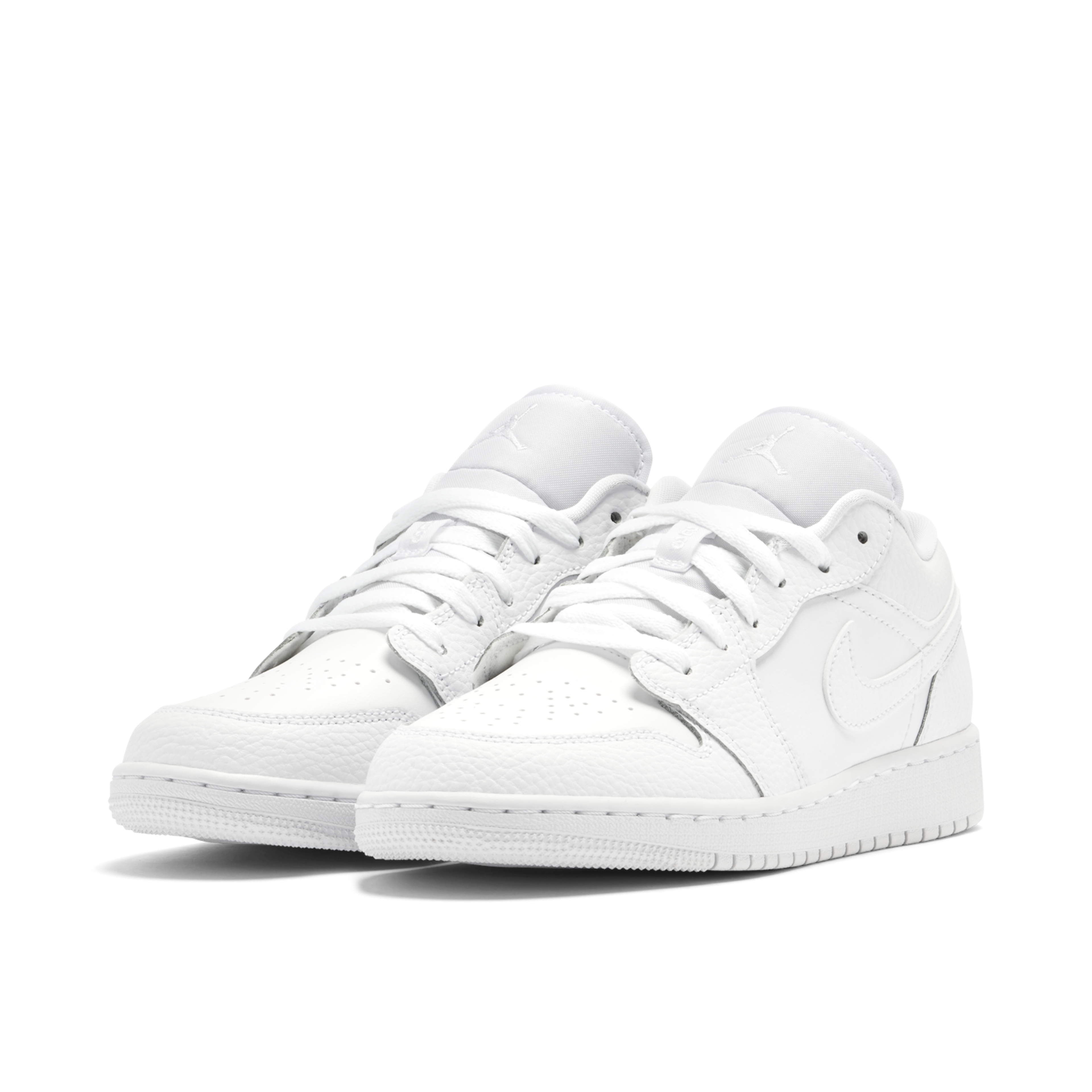 Air Jordan 1 Low Triple White GS | 553560-130 | Laced