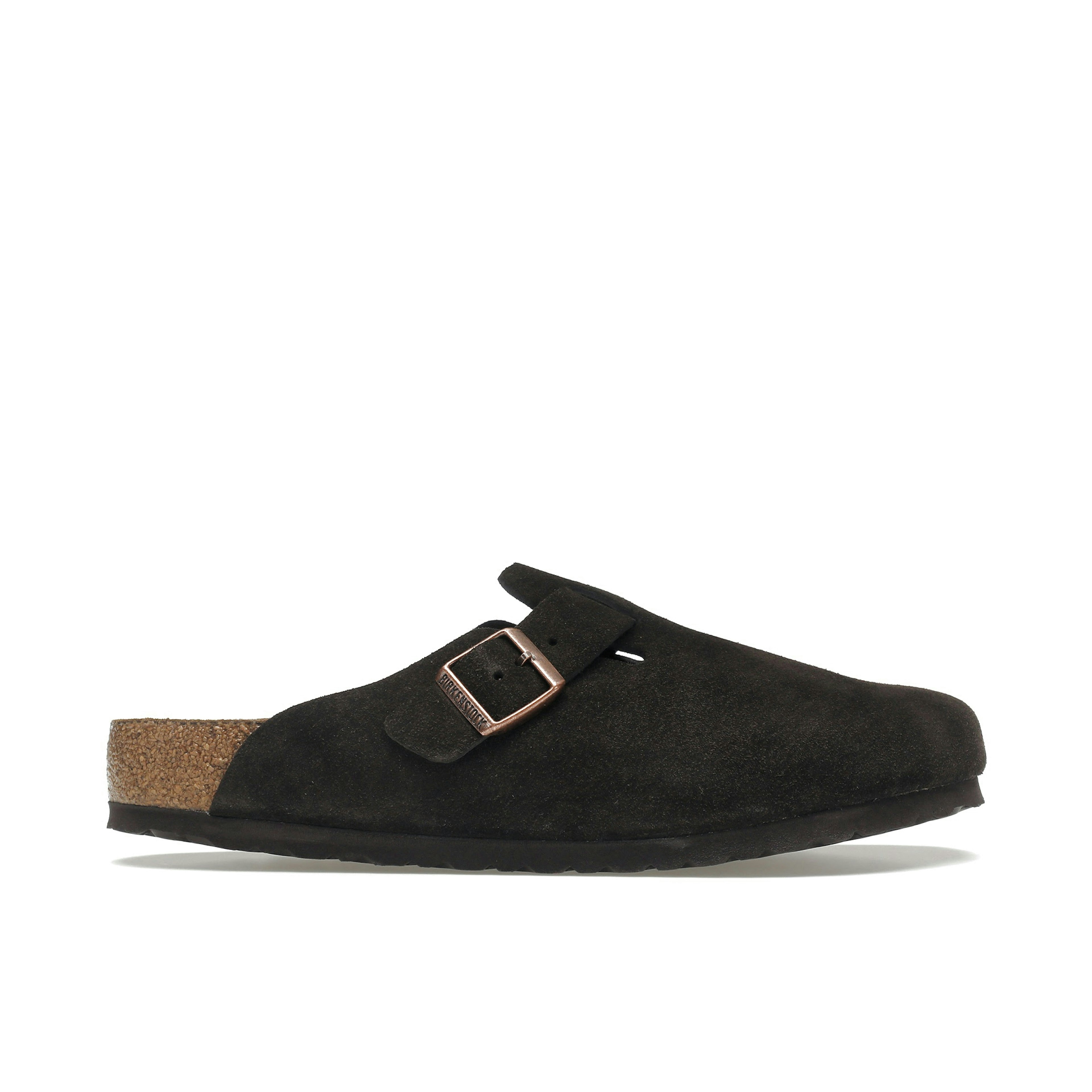 Birkenstock Boston Soft Footbed Suede Mocha