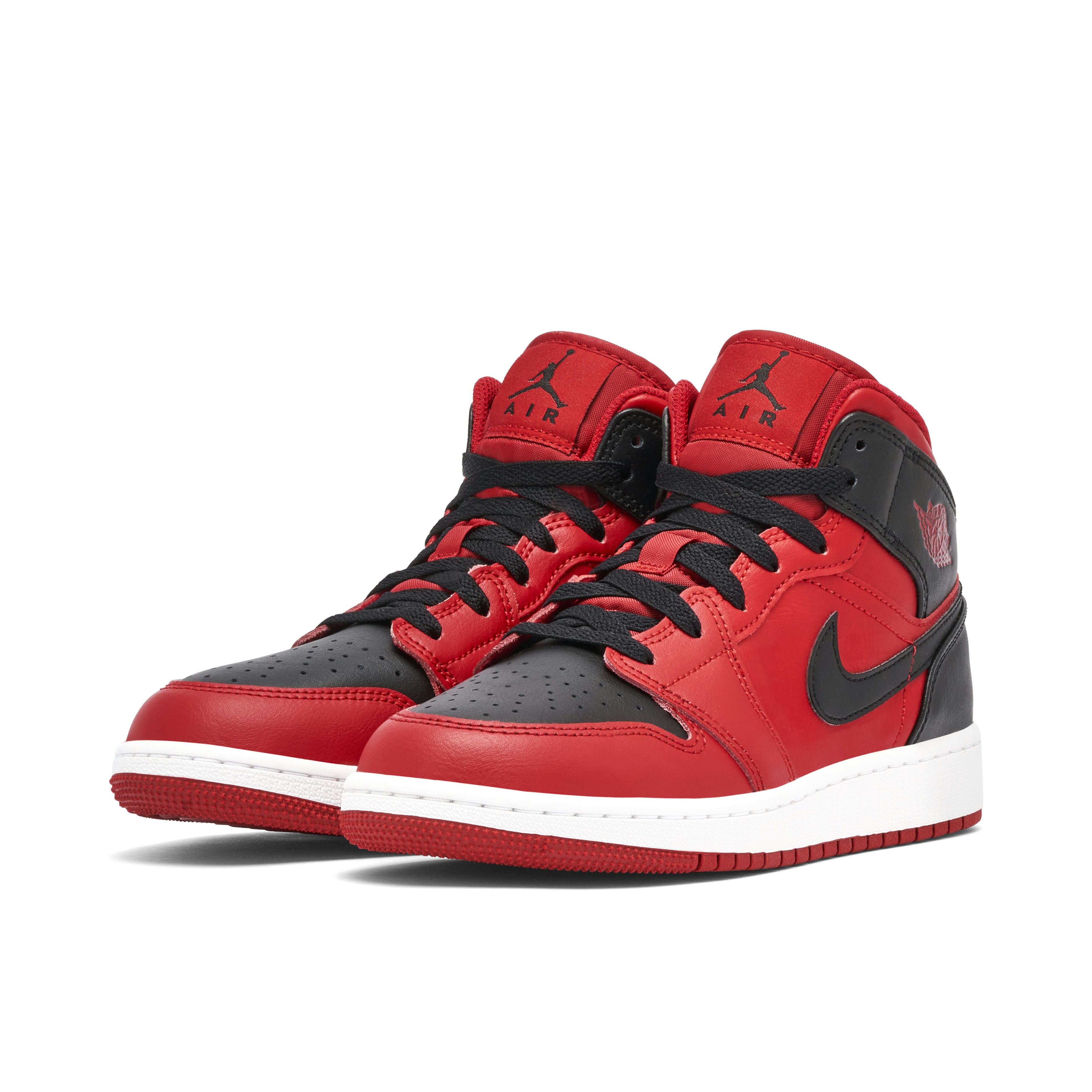 Air Jordan 1 Mid Reverse Bred 2022 GS