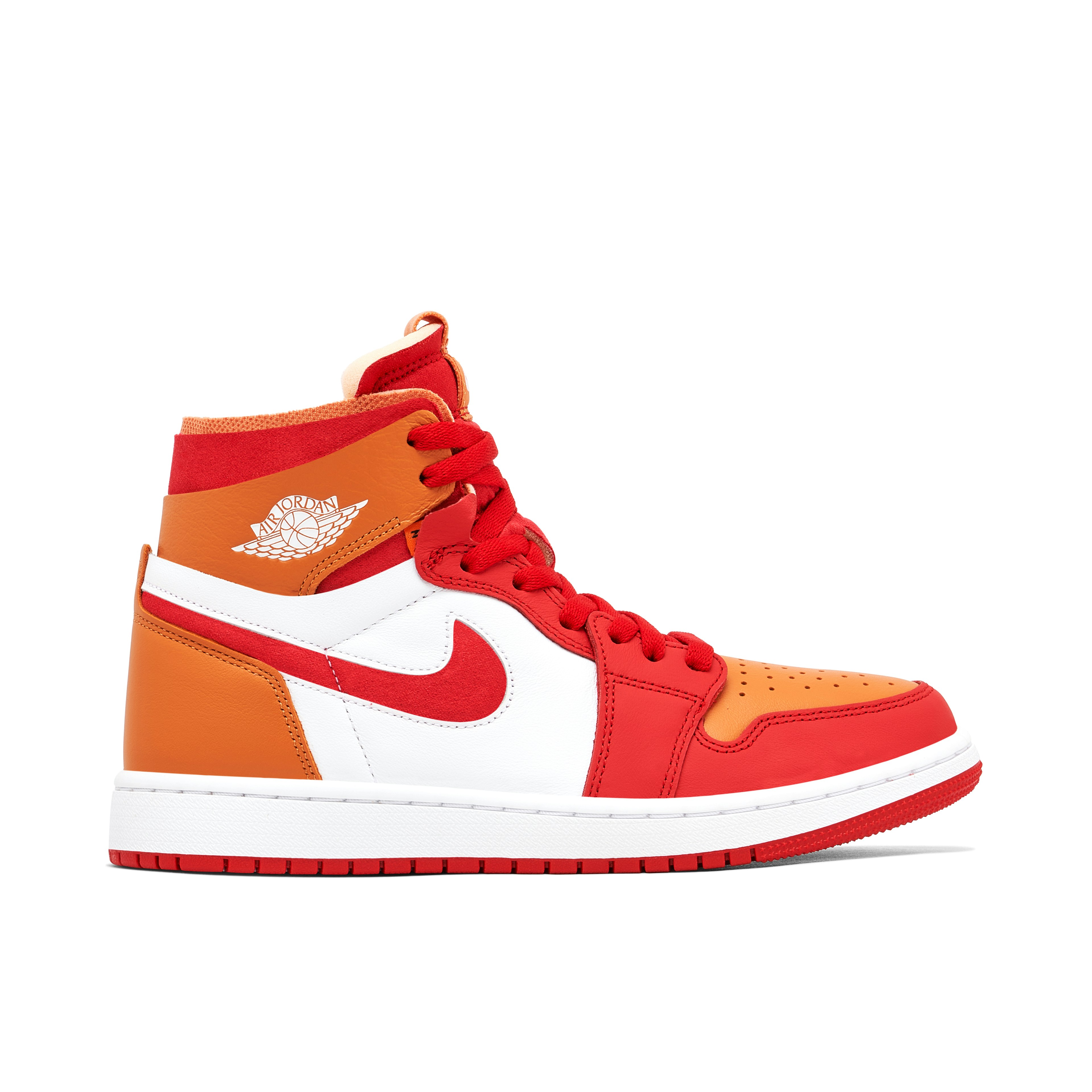 Air Jordan 1 High Zoom CMFT Fire Red Curry Femme