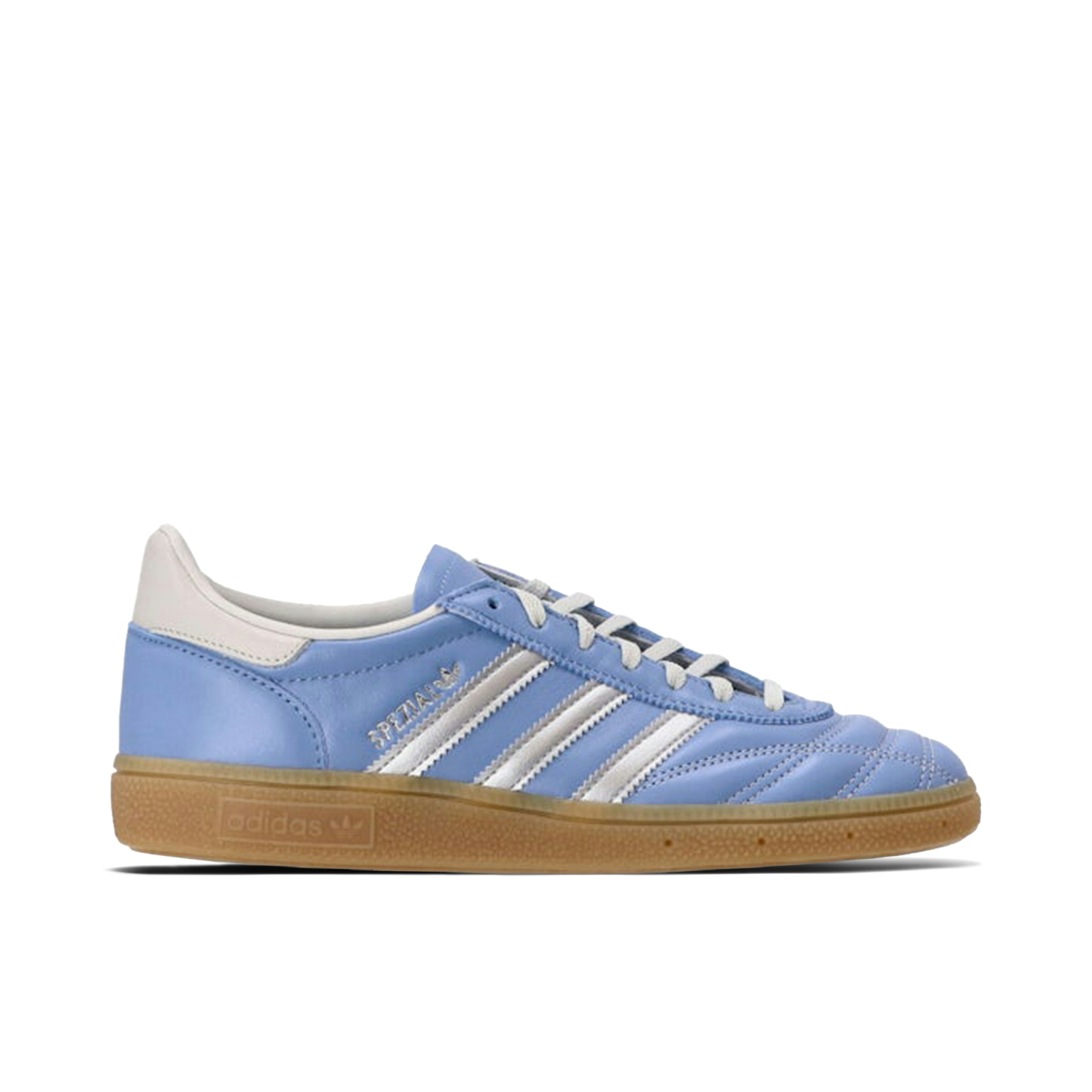 Adidas Handball Spezial Quilted Stitching Ash Blue Silver Womens