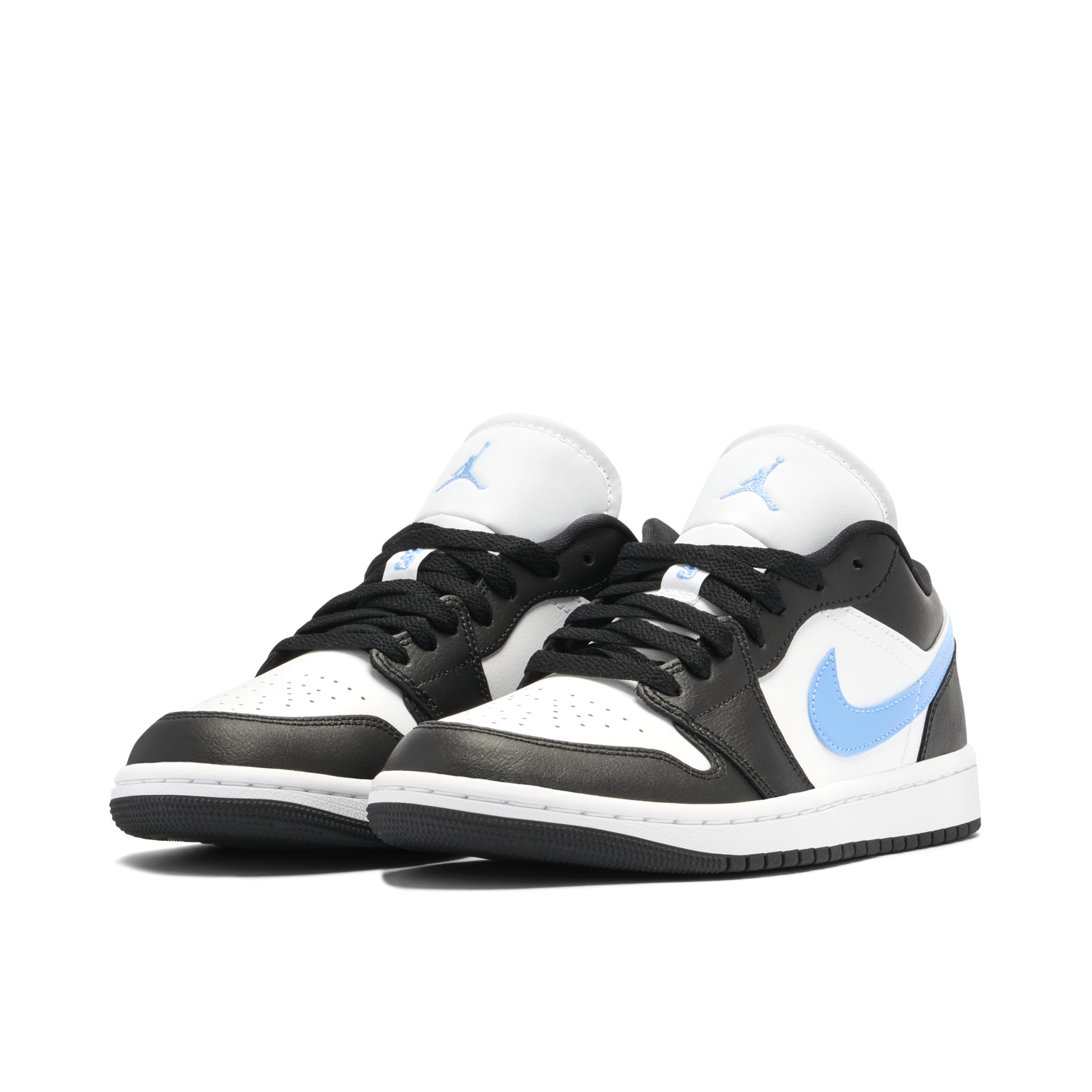 Air Jordan 1 Low Black University Blue Womens