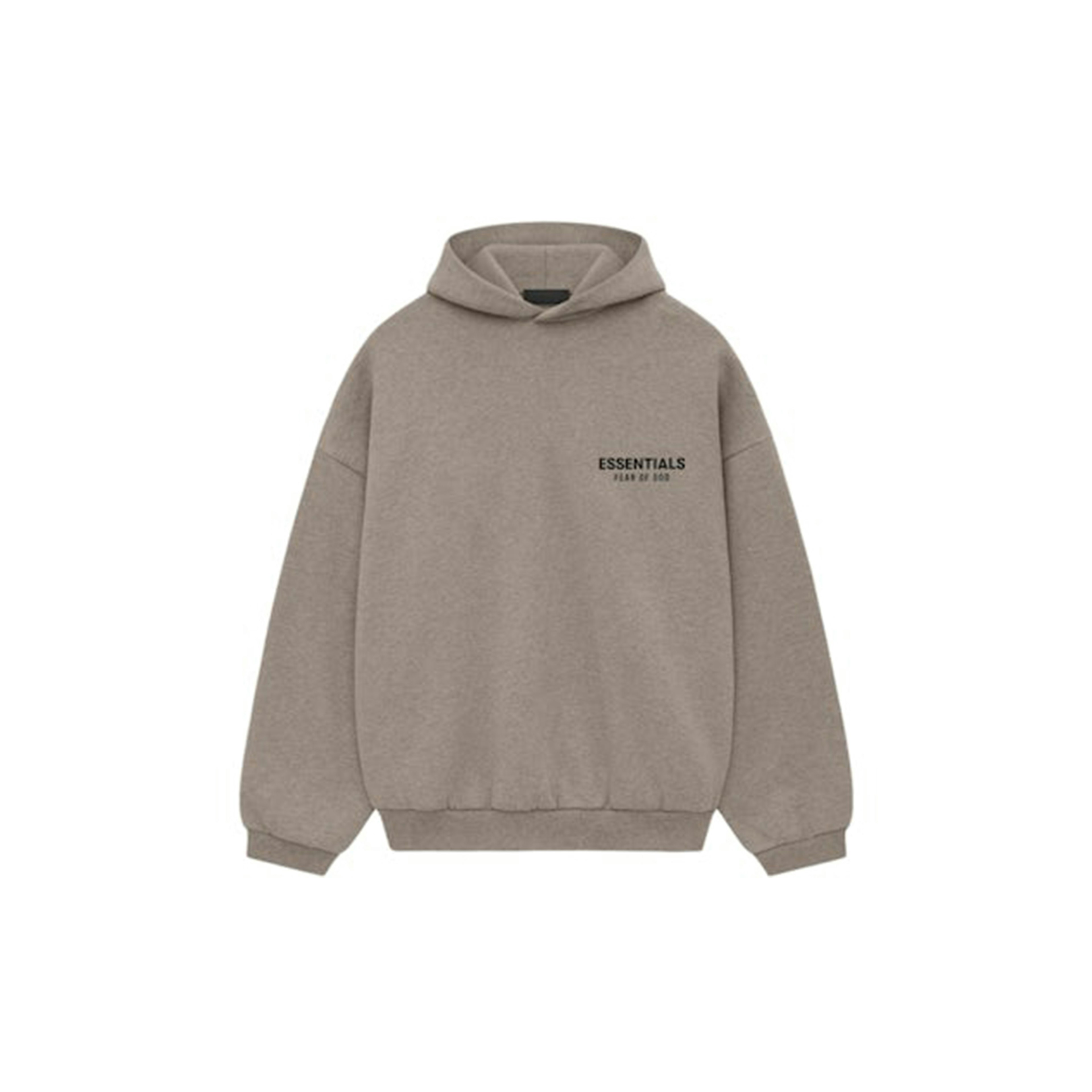 Fear of God Essentials Fleece Hoodie (FW24) Heather Gray
