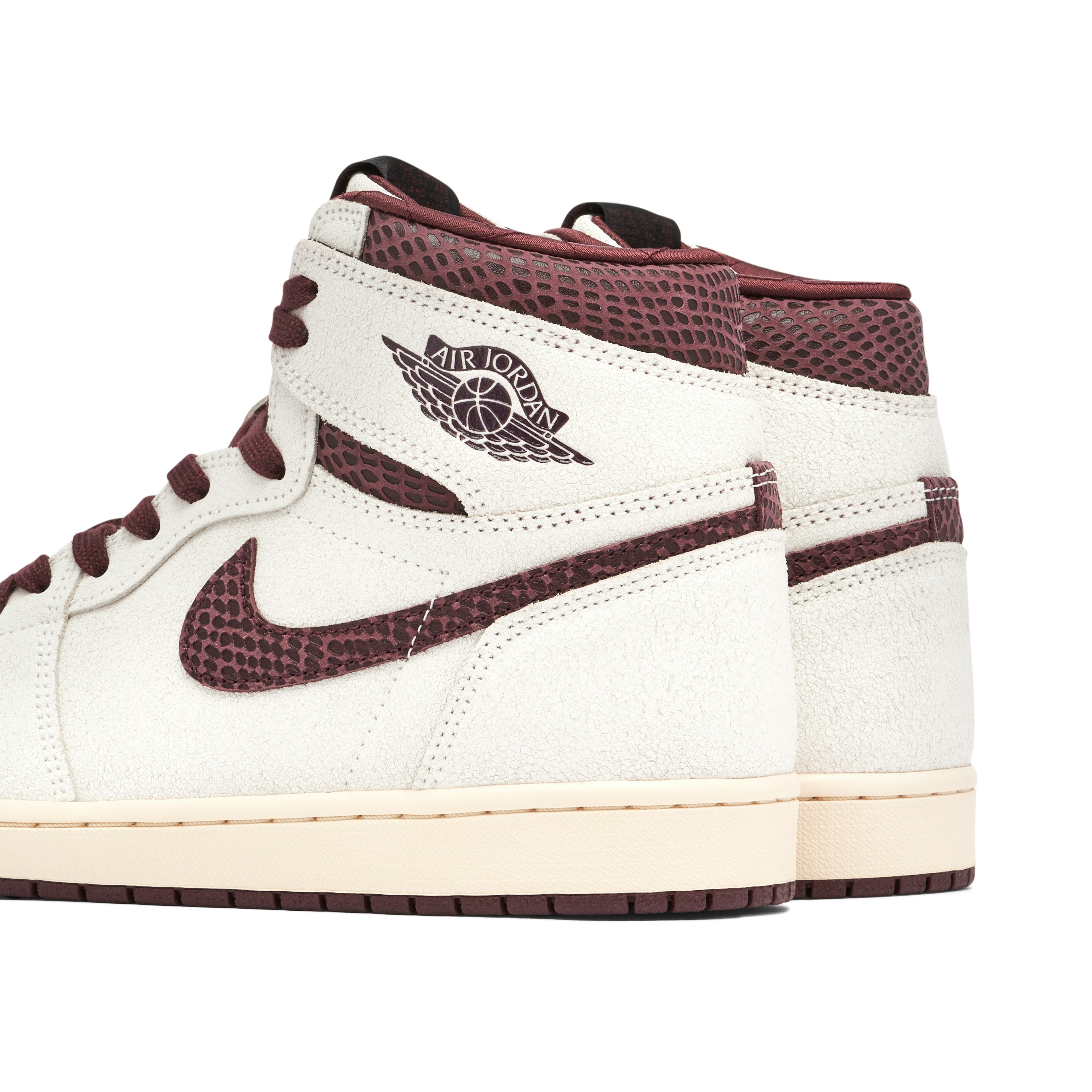 A Ma Maniere x Air Jordan 1 Burgundy Sail