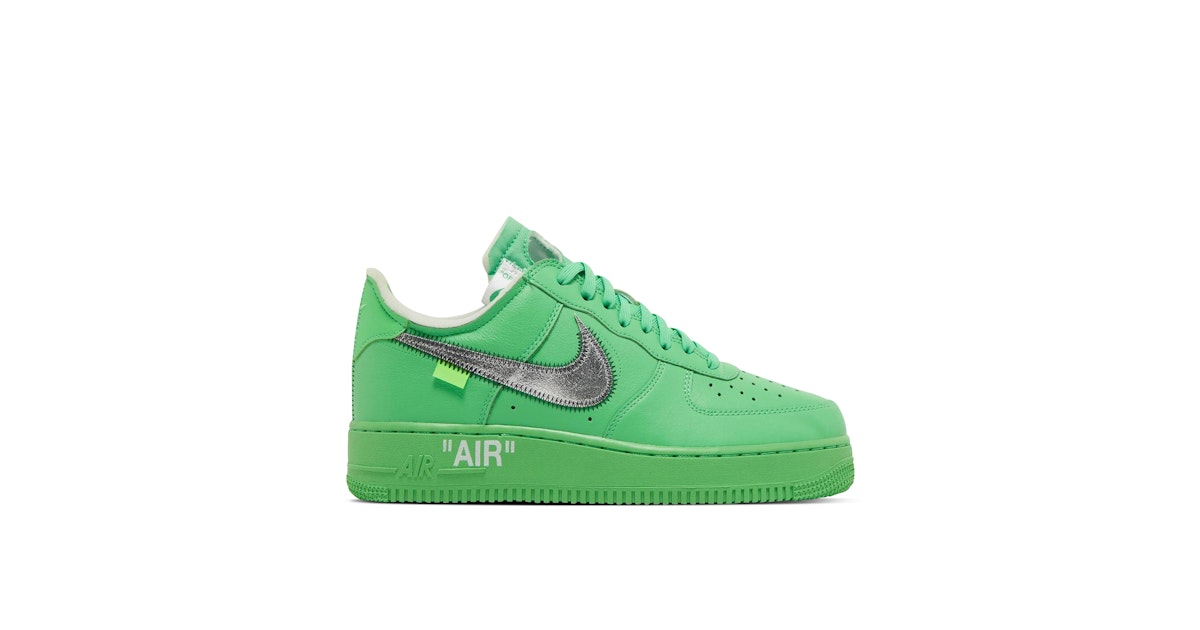 White Green Air Forces Lime Green Nike Air Force '07 Shoes