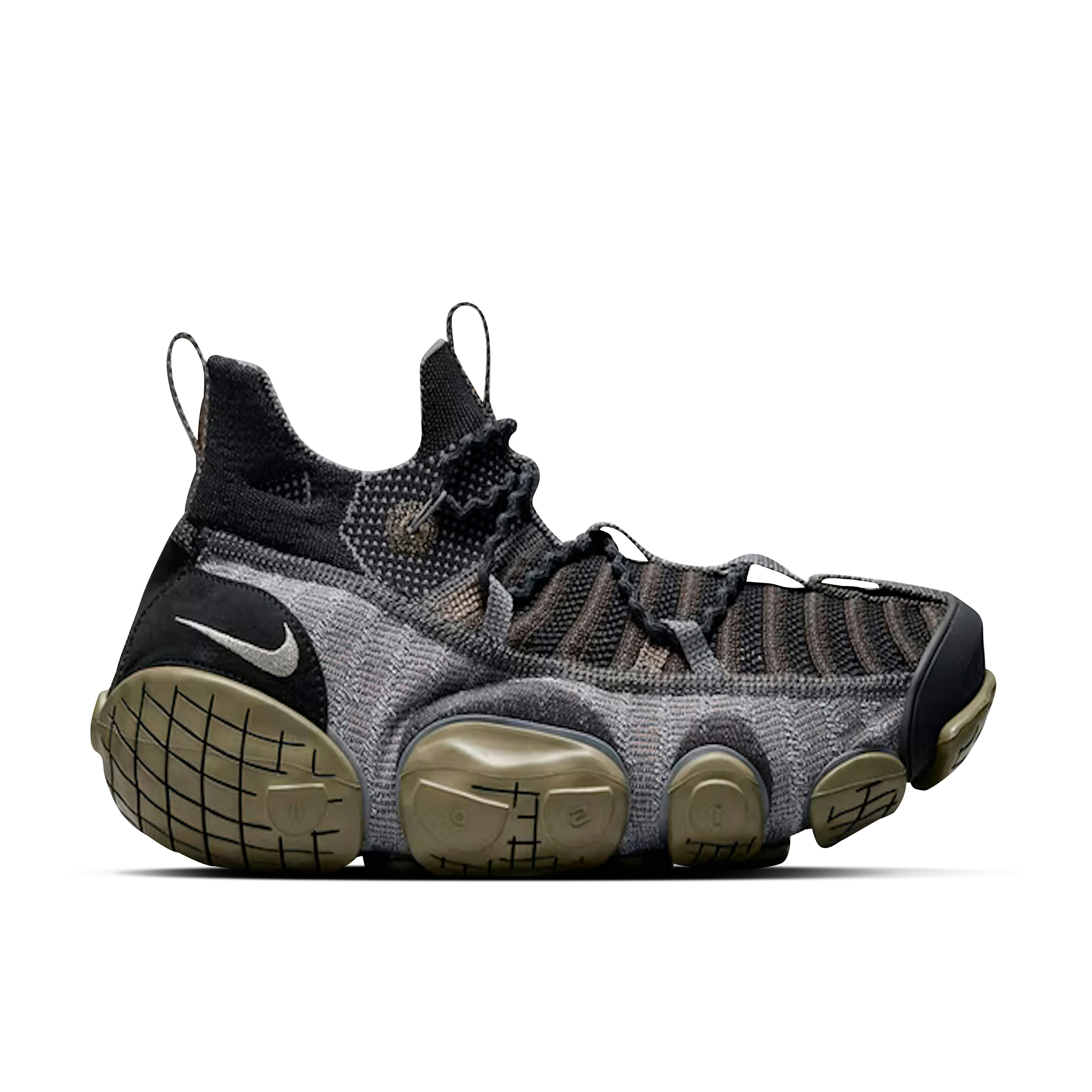 Nike ISPA Link Black Medium Olive