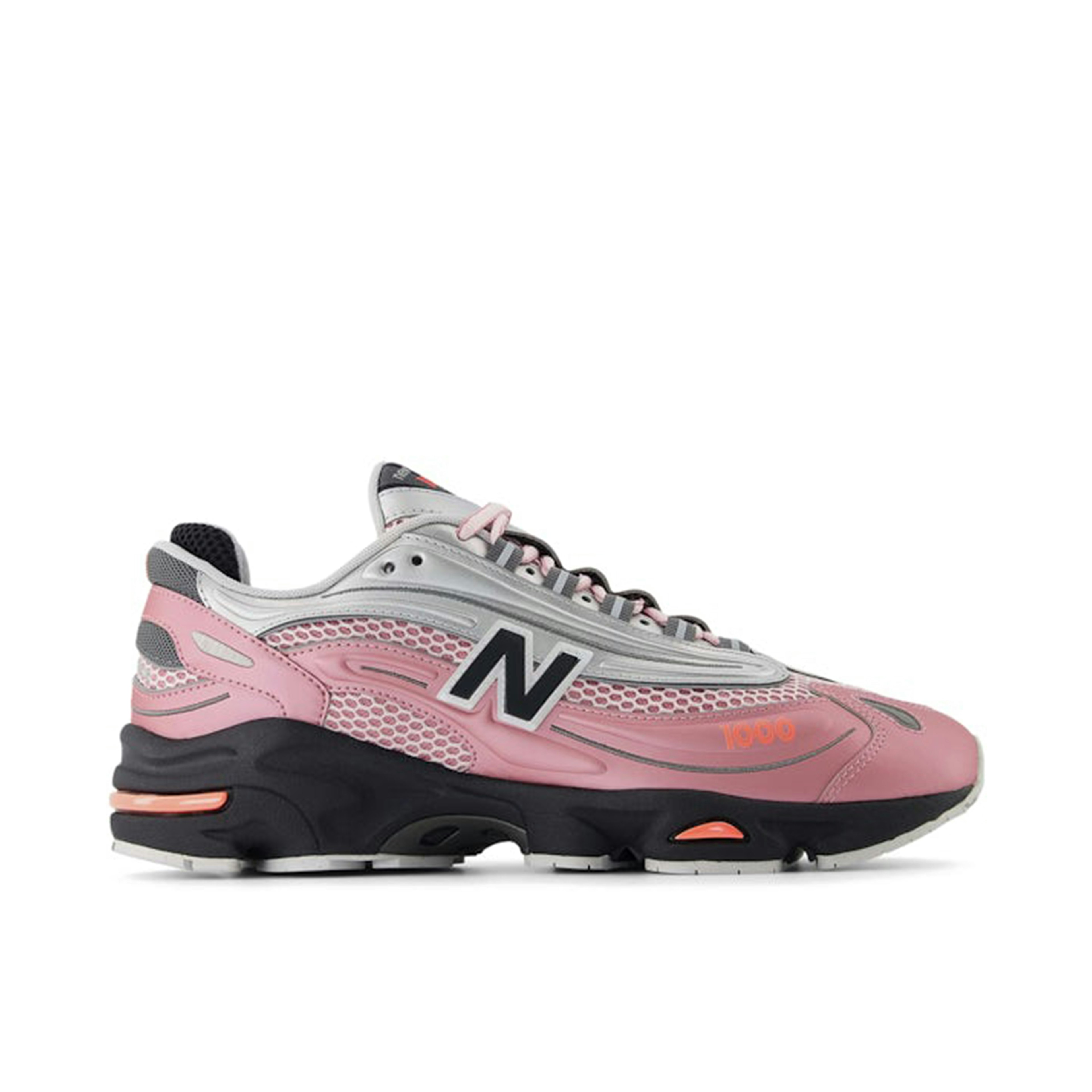 New Balance 1000 Pink Metallic Silver