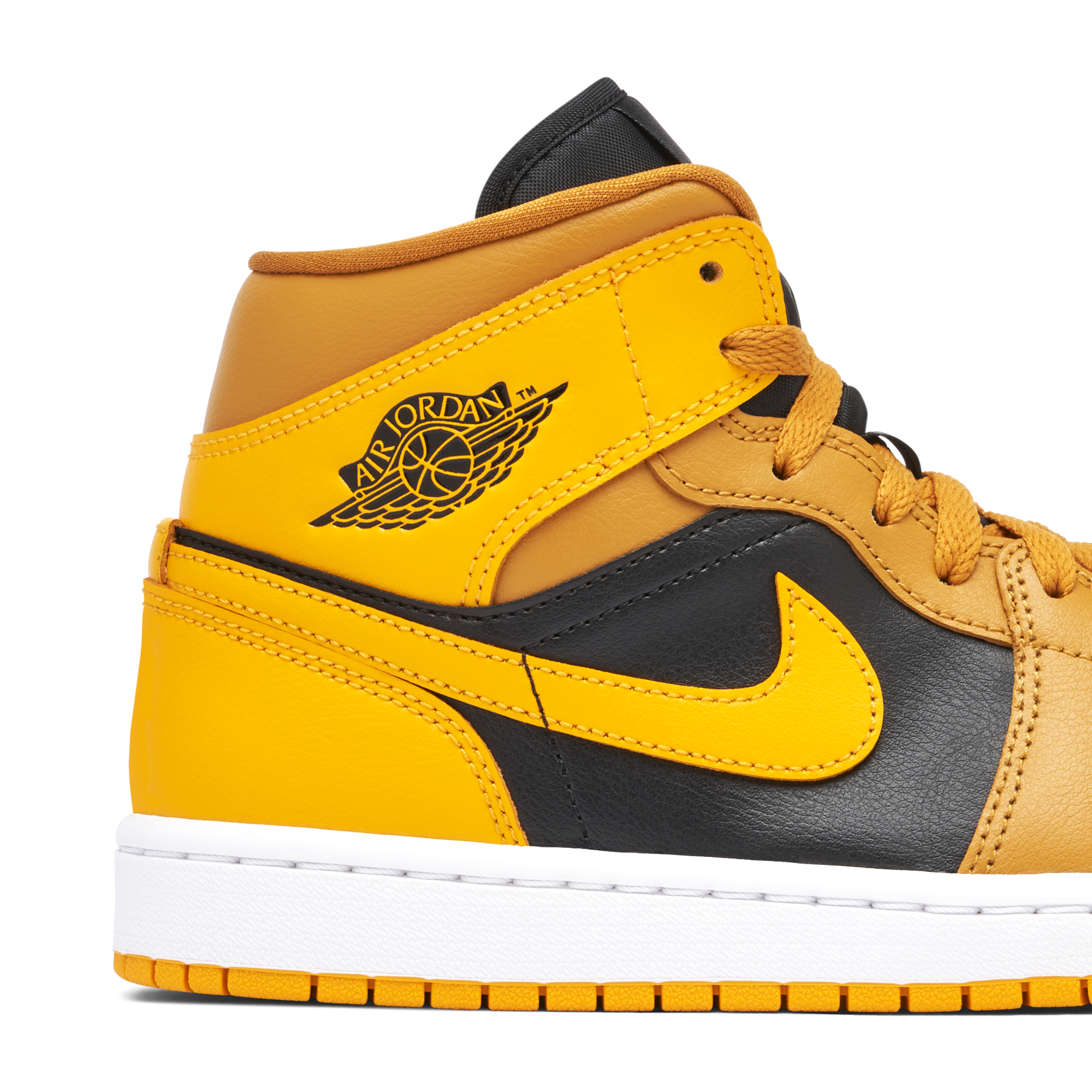 Black and yellow jordan 1 womens best sale