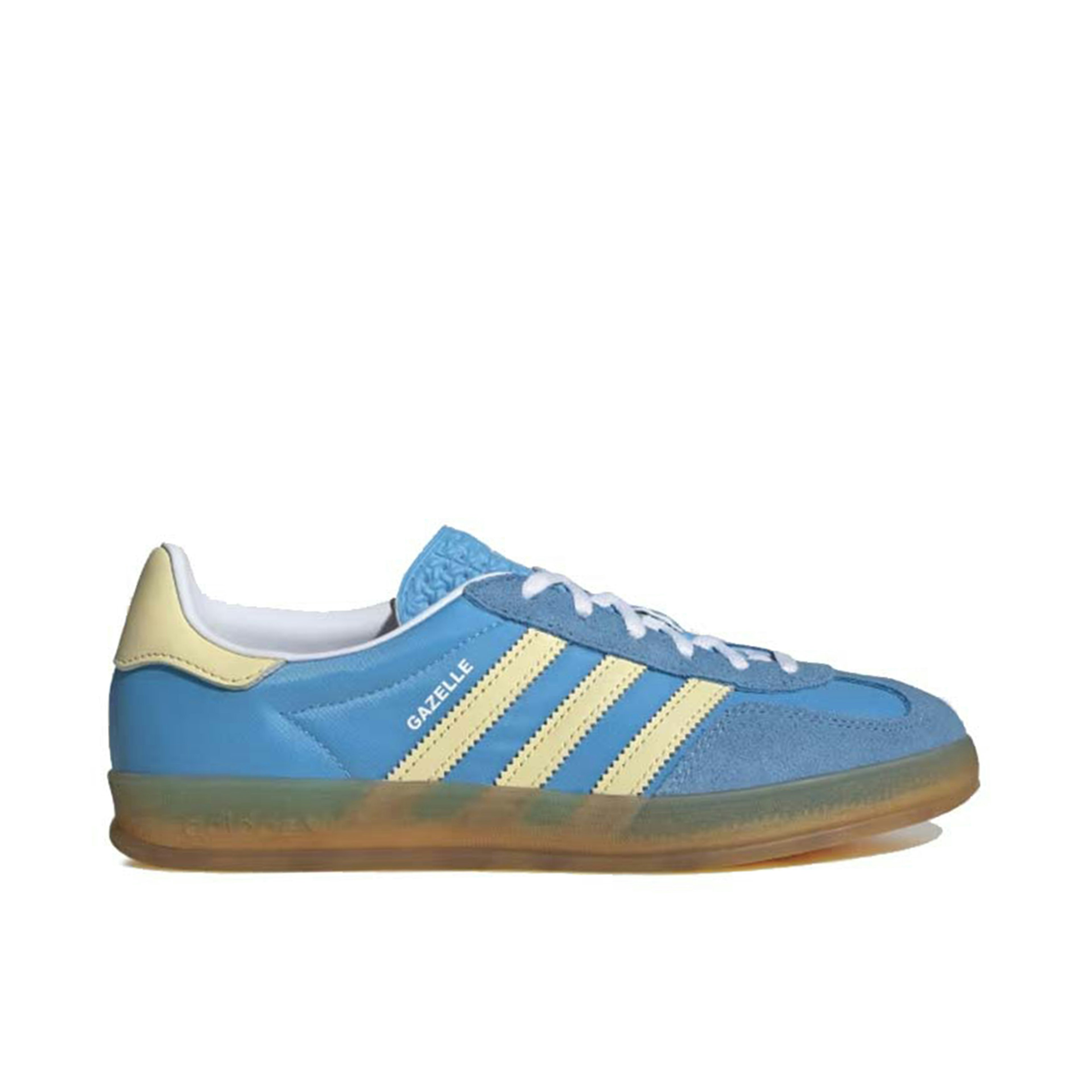 adidas Gazelle Indoor Blue Yellow Womens