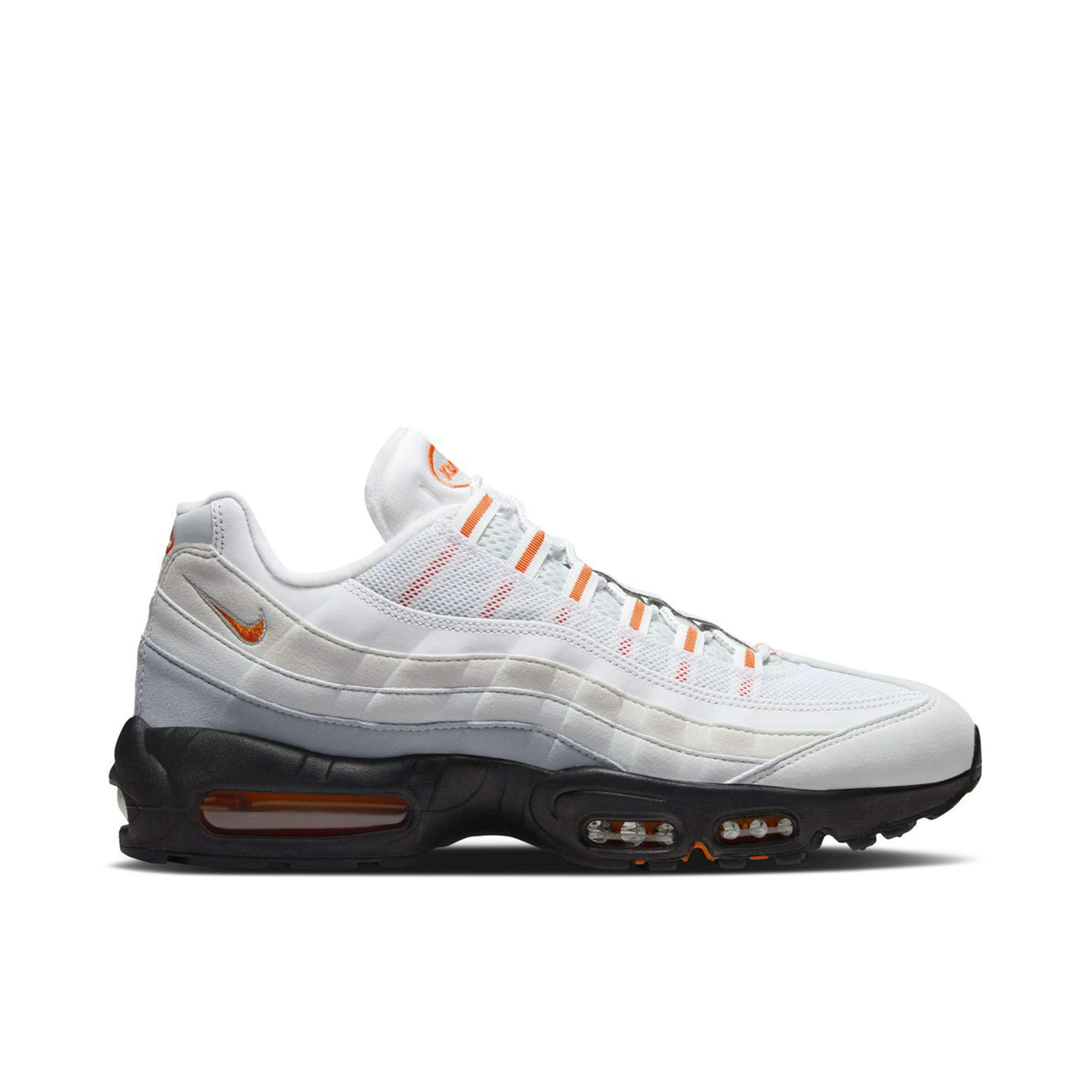 Nike Air Max 95 Wolf Grey Safety Orange Pure Platinum