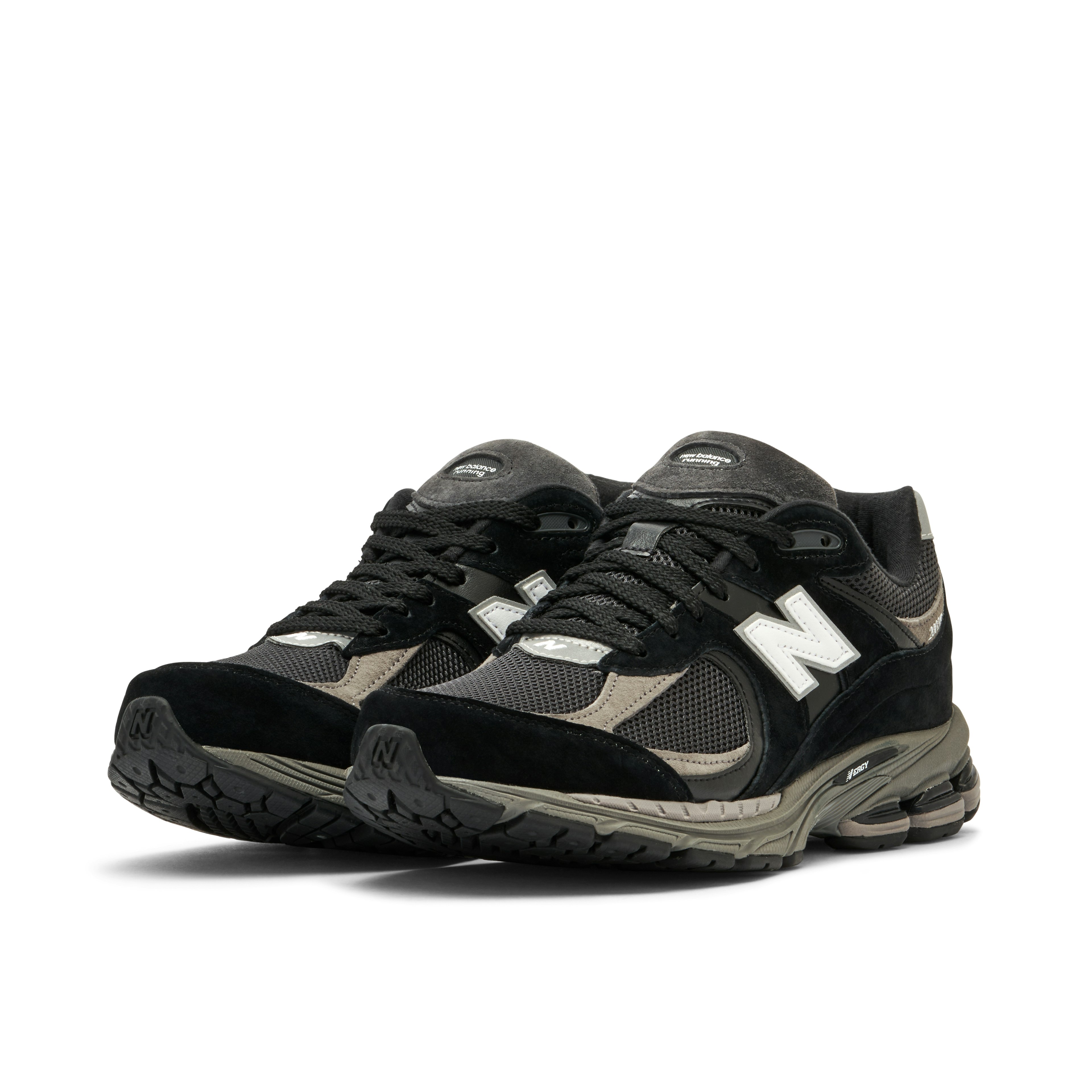 New Balance 2002R Black Dark Grey
