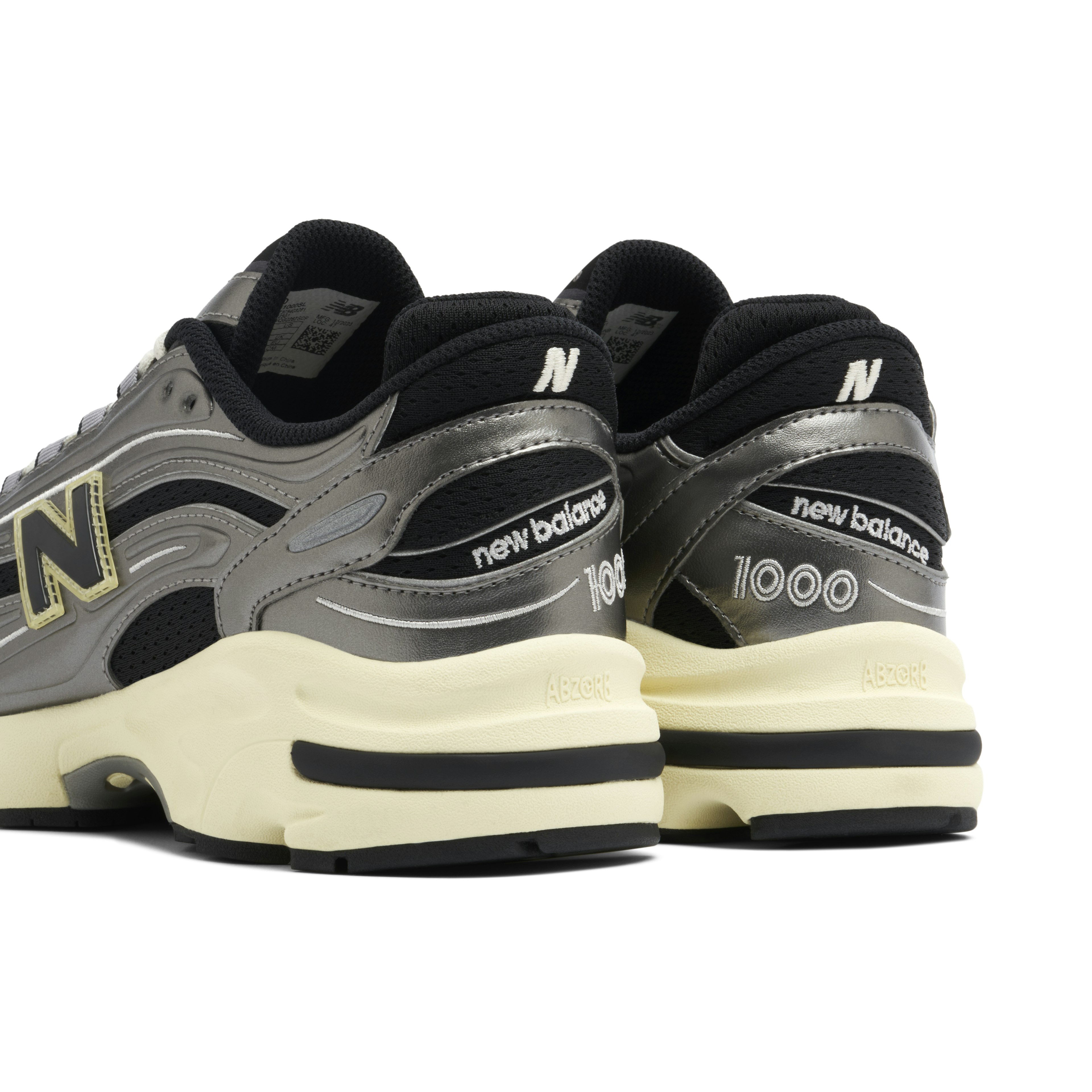 New Balance 1000 Silver Metallic Black Dawn Glow
