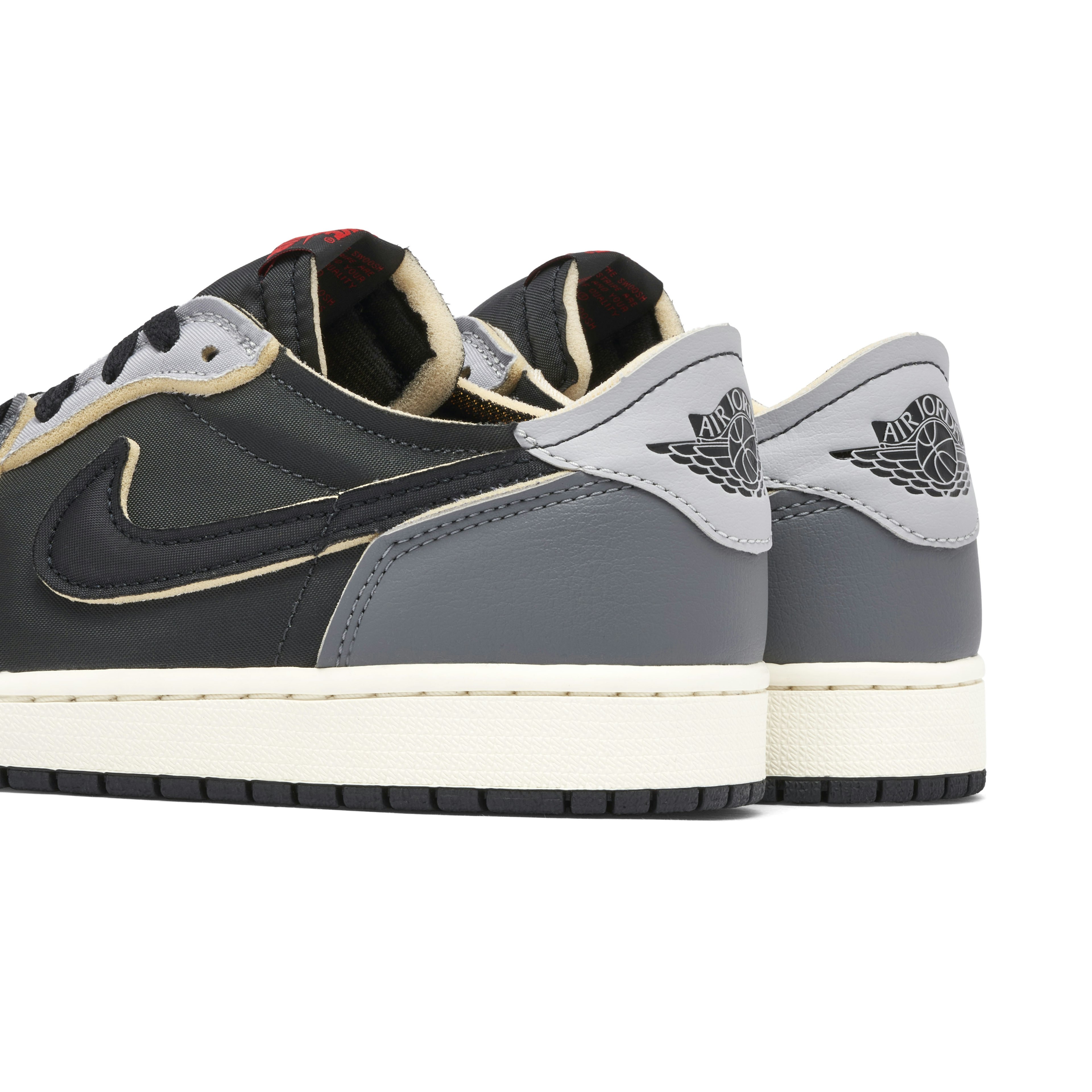 Air Jordan 1 Retro Low Ex Black Smoke Grey