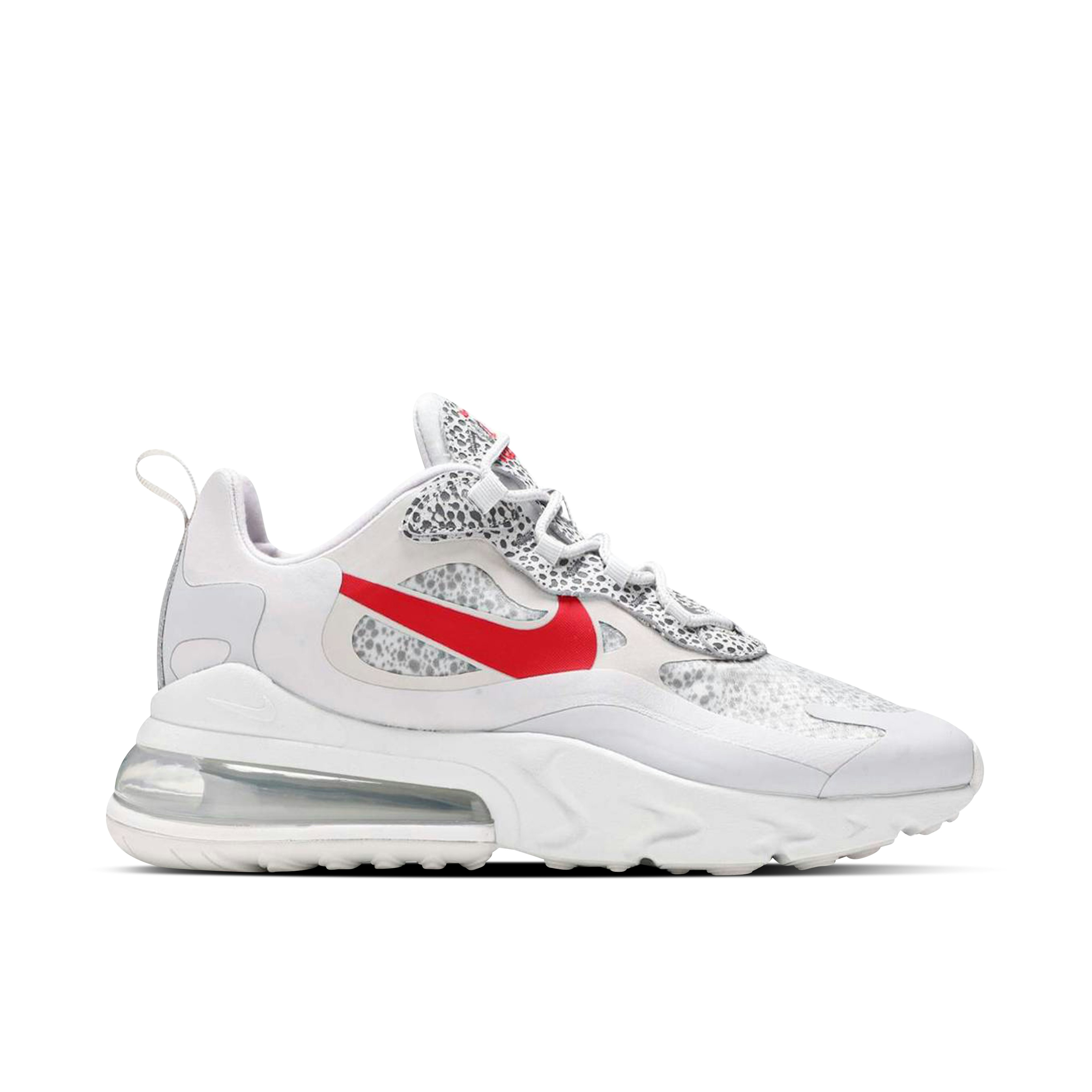 Nike Air Max 270 React Safari Neutral Grey Red