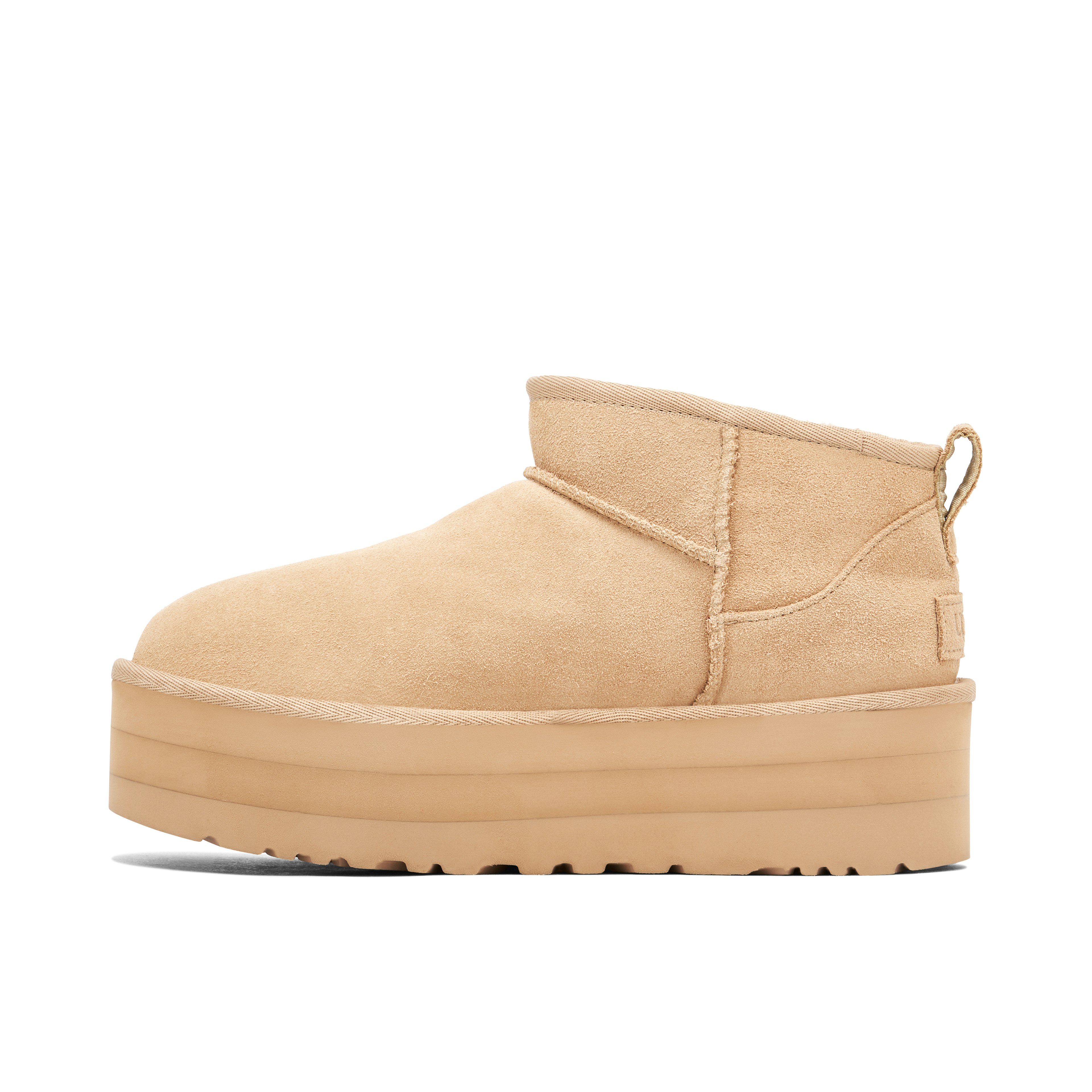 UGG Classic Ultra Mini Platform Boot Sand Office Exclusive Womens