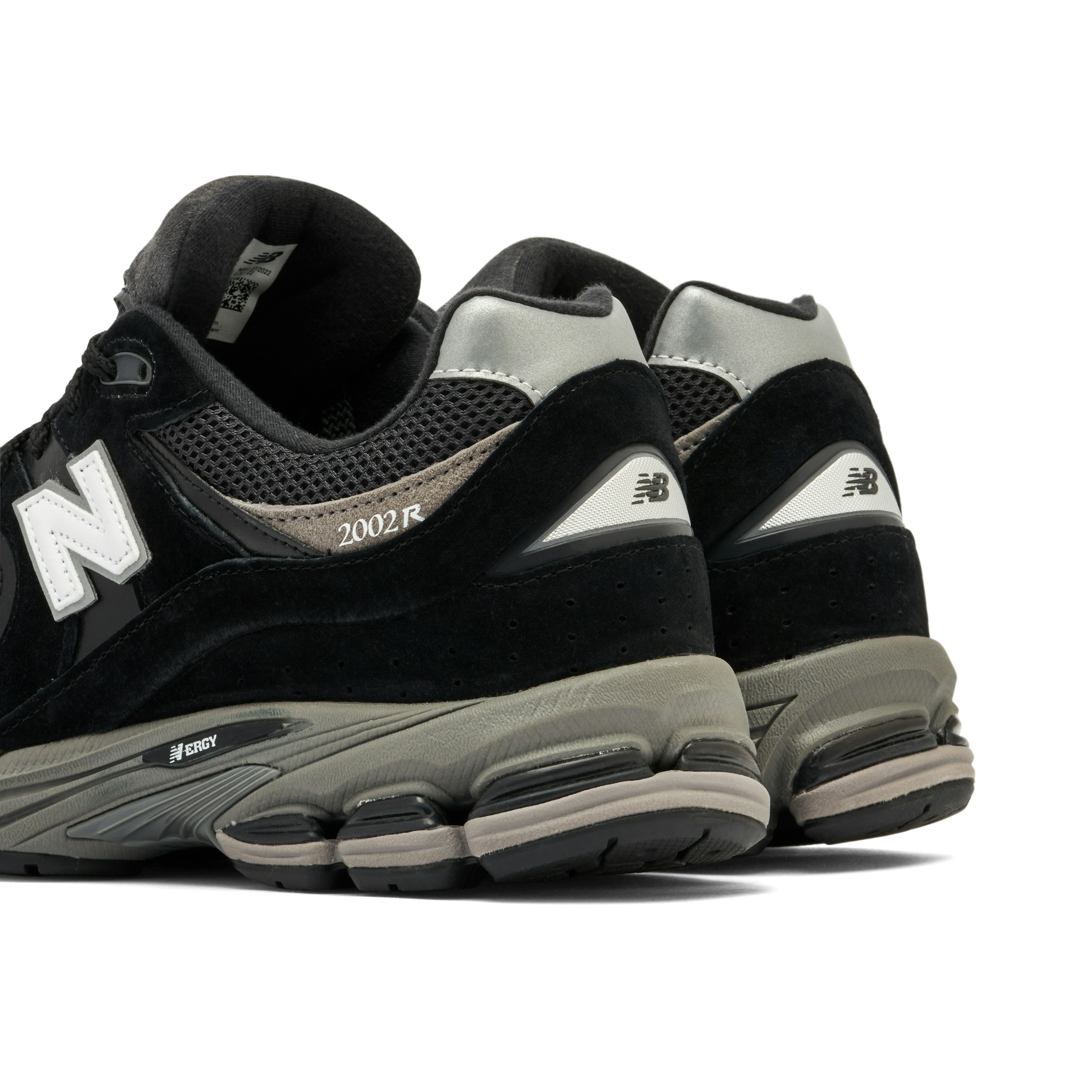 New Balance 2002R Black Dark Grey