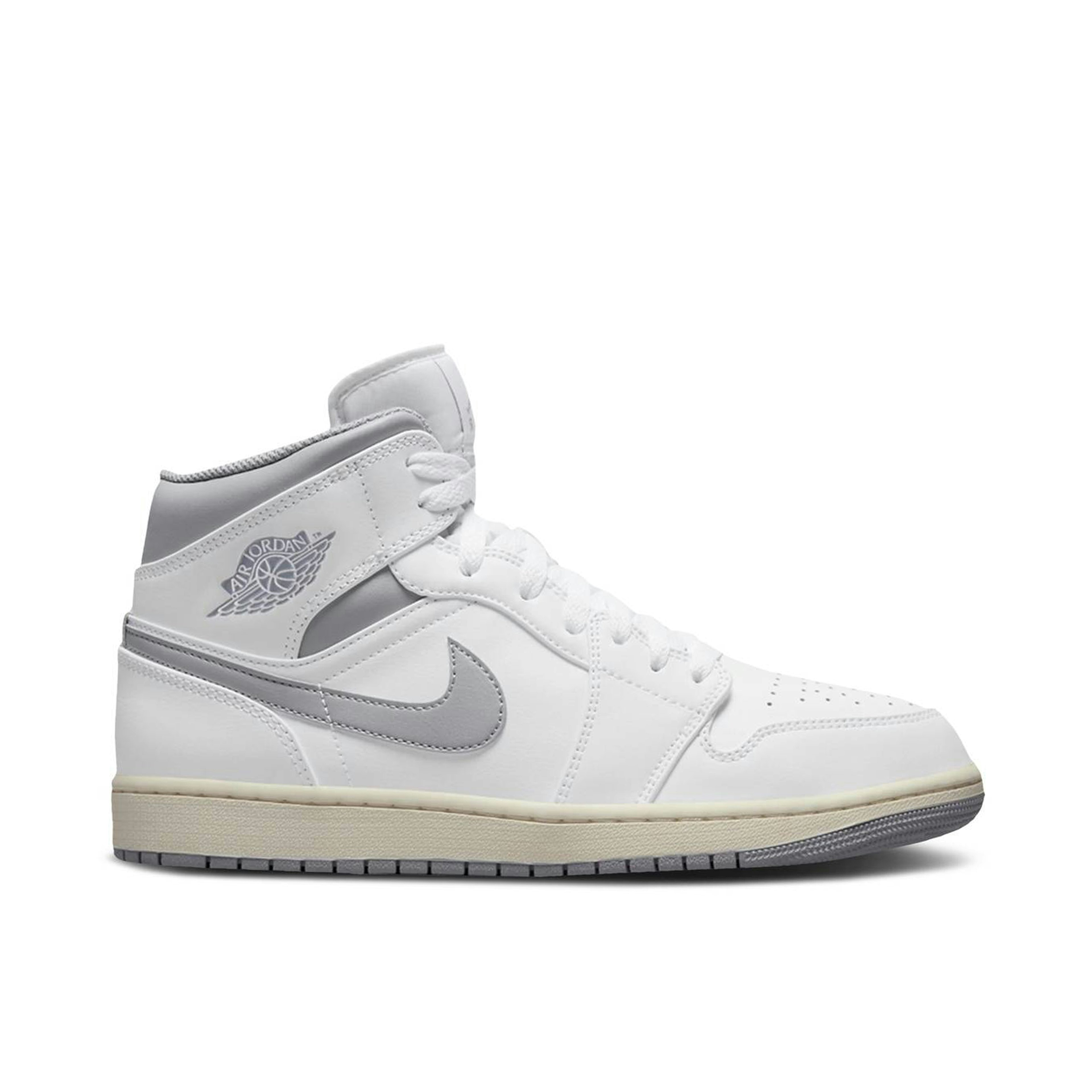 Air Jordan 1 Mid Neutral Grey GS