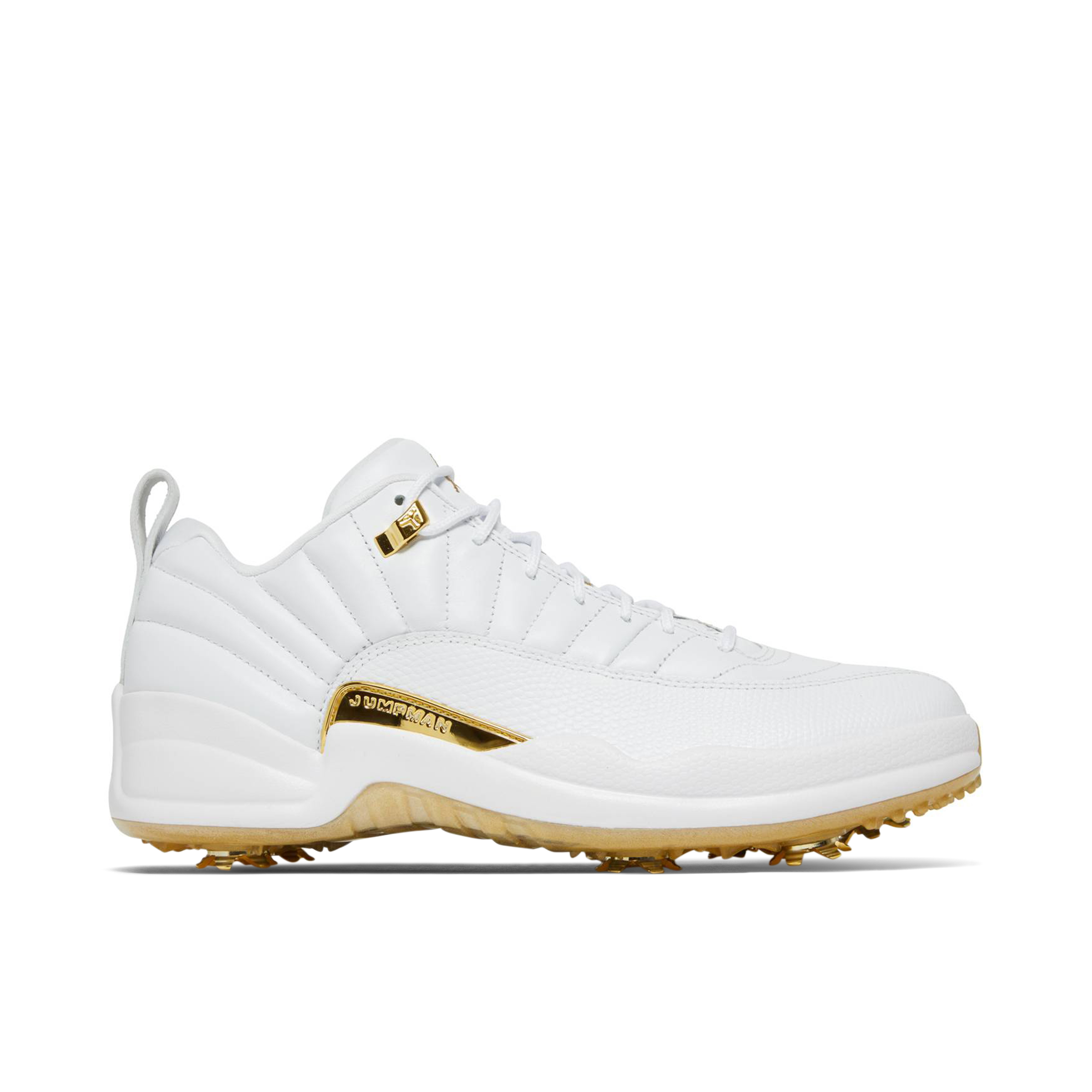 Air Jordan 12 Golf Metallic Gold DM0106 117 Laced