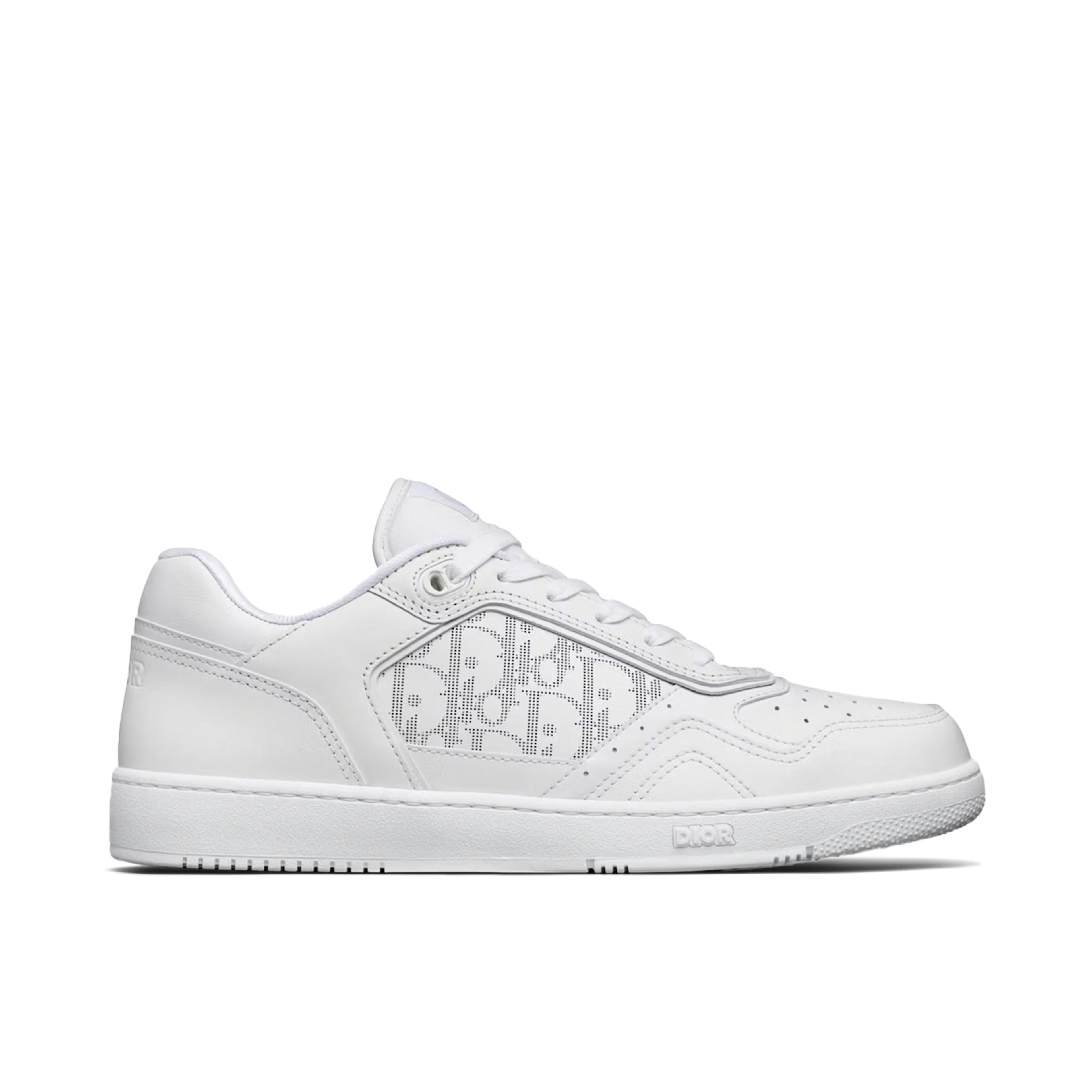 Dior B27 Low-Top White Calfskin
