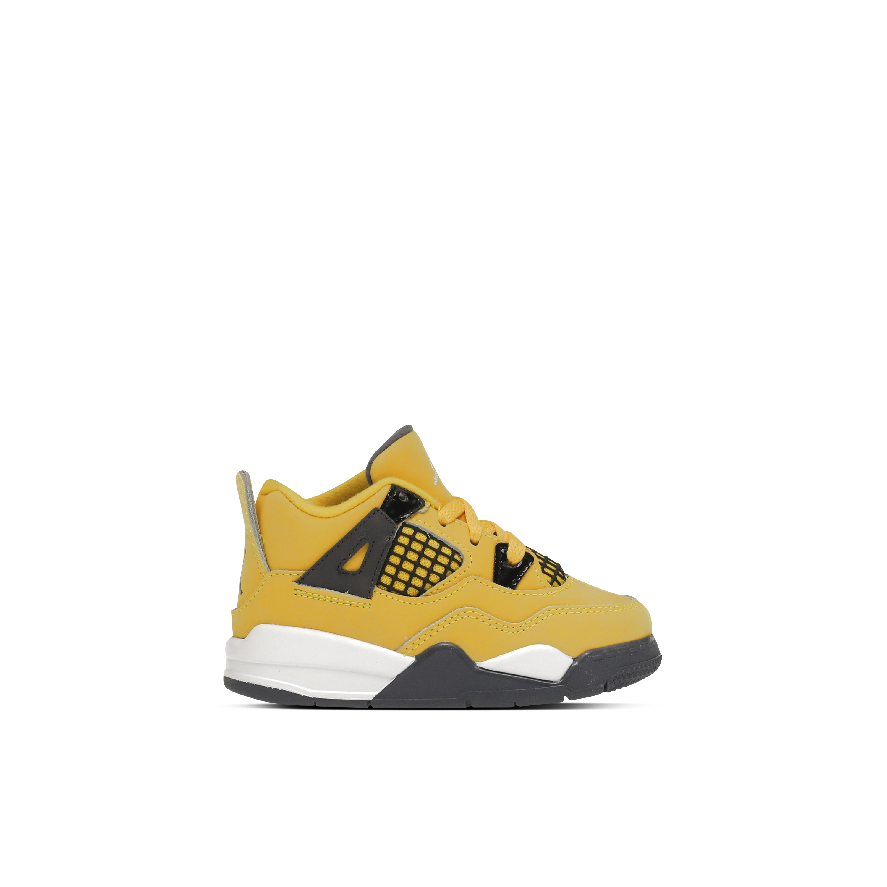 Nike Air Jordan 4 Retro TD 'Lightning' 2021 BQ7670-700 Little Kids Size high quality 6C