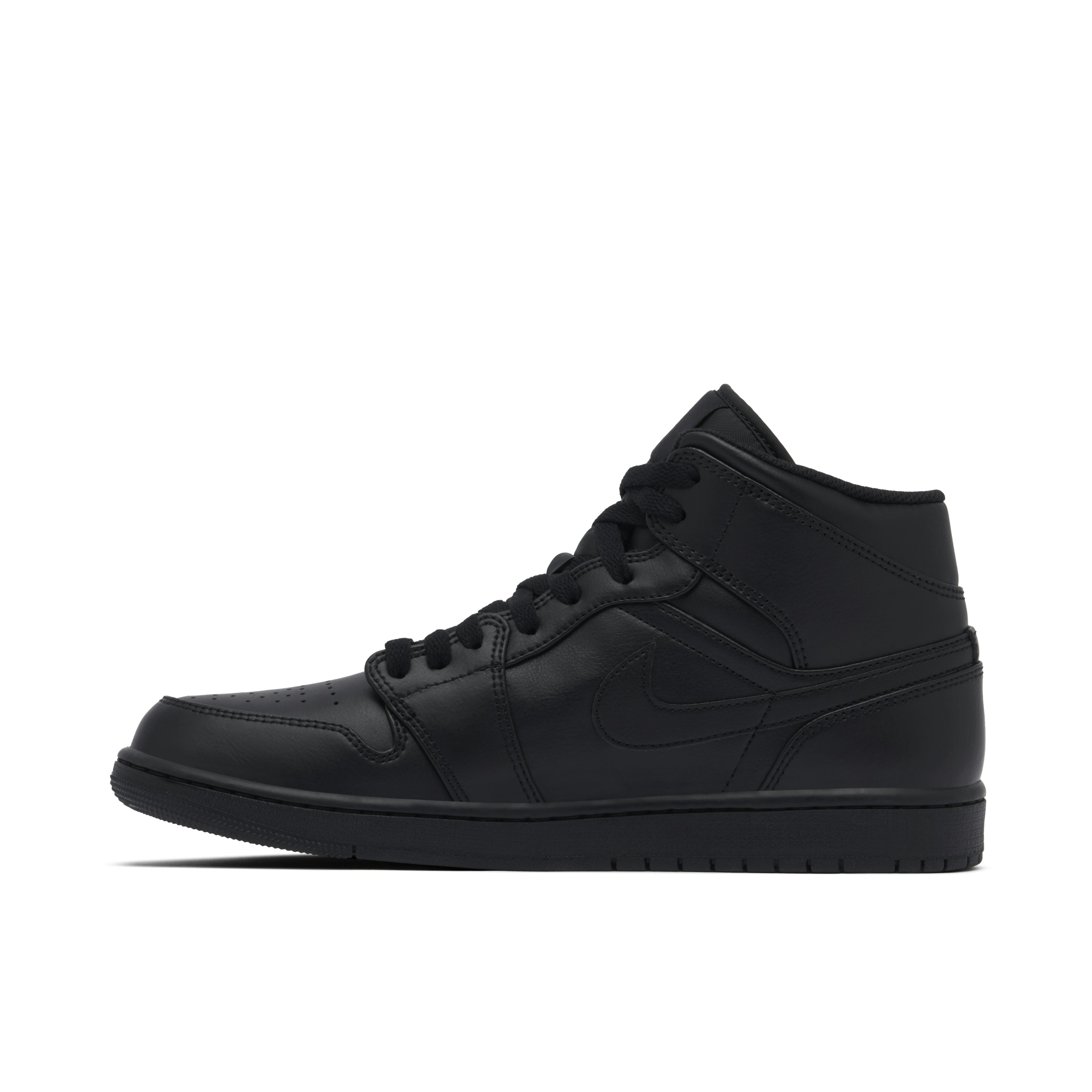 Air Jordan 1 Mid Triple Black