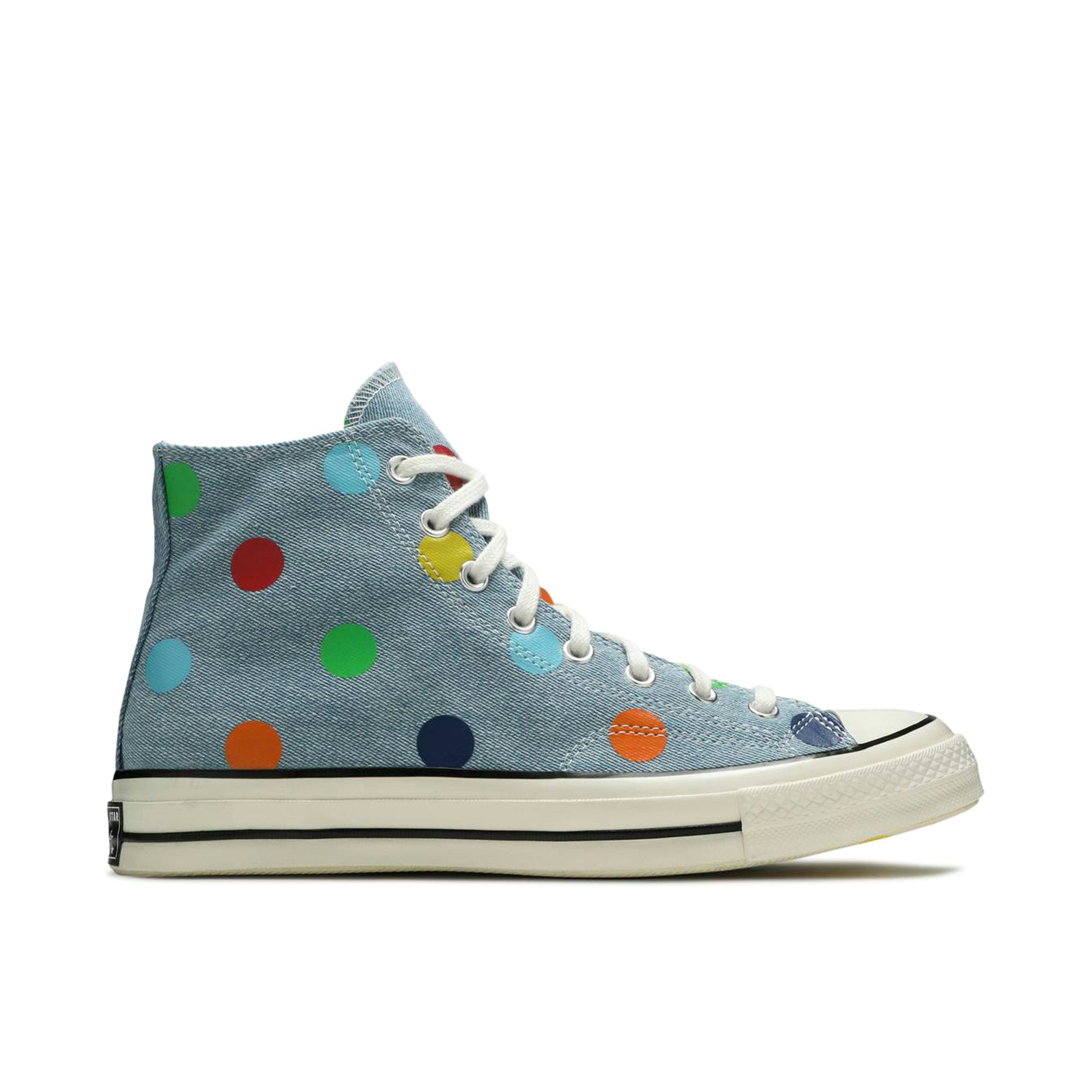 Converse Chuck Taylor All-Star 70 Hi x Golf Wang Denim Polka Dots