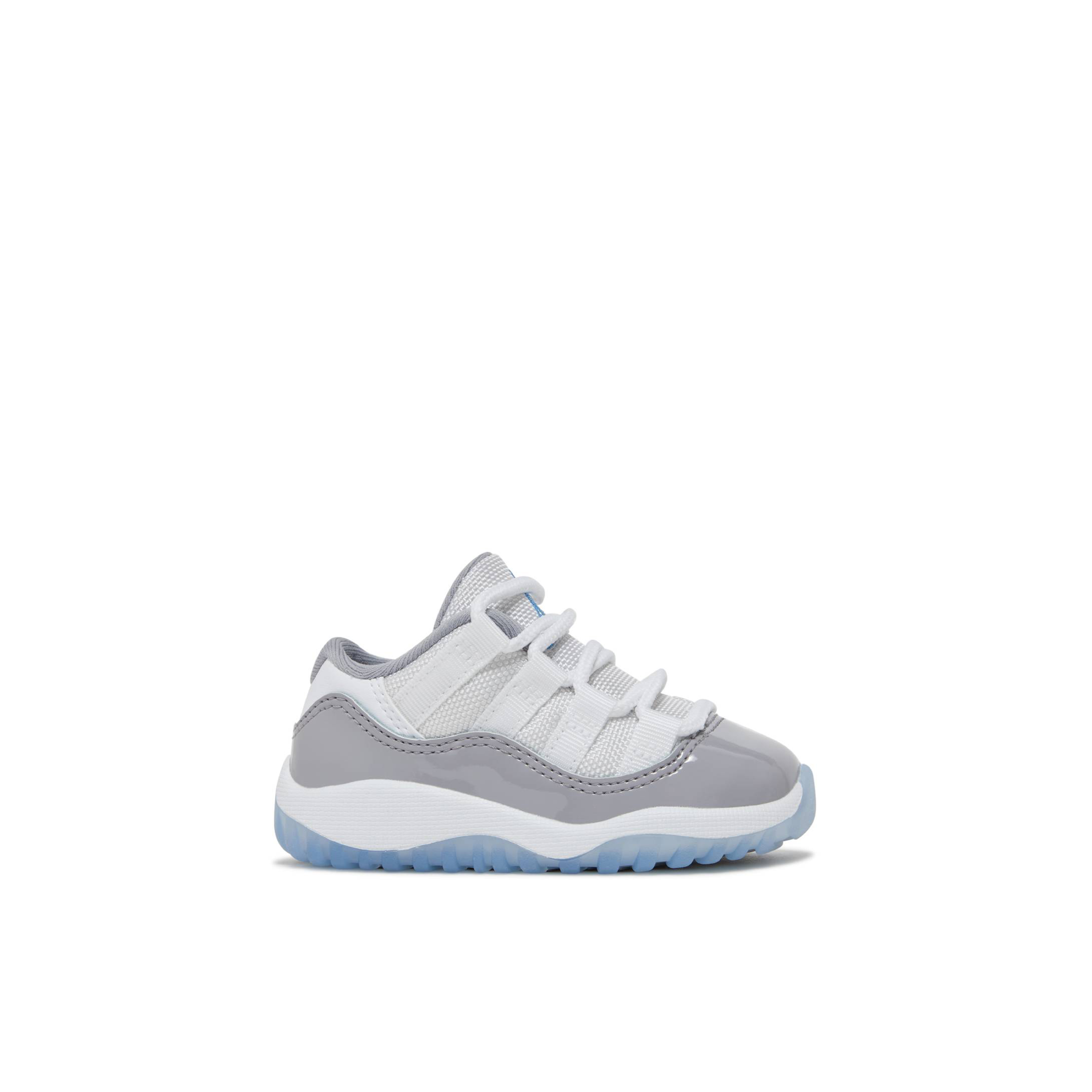 Air Jordan 11 Retro Low Cement Grey TD 505836 140 Laced