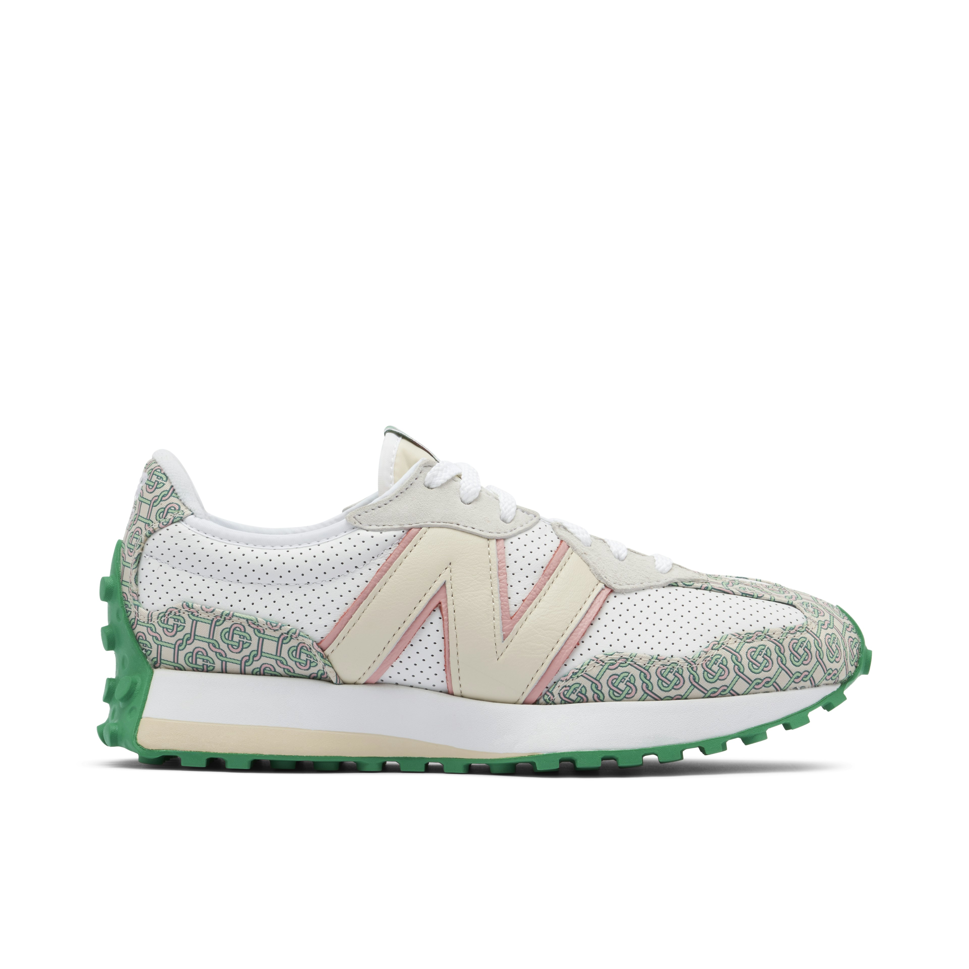 Casablanca x New Balance 327 Monogram White Green