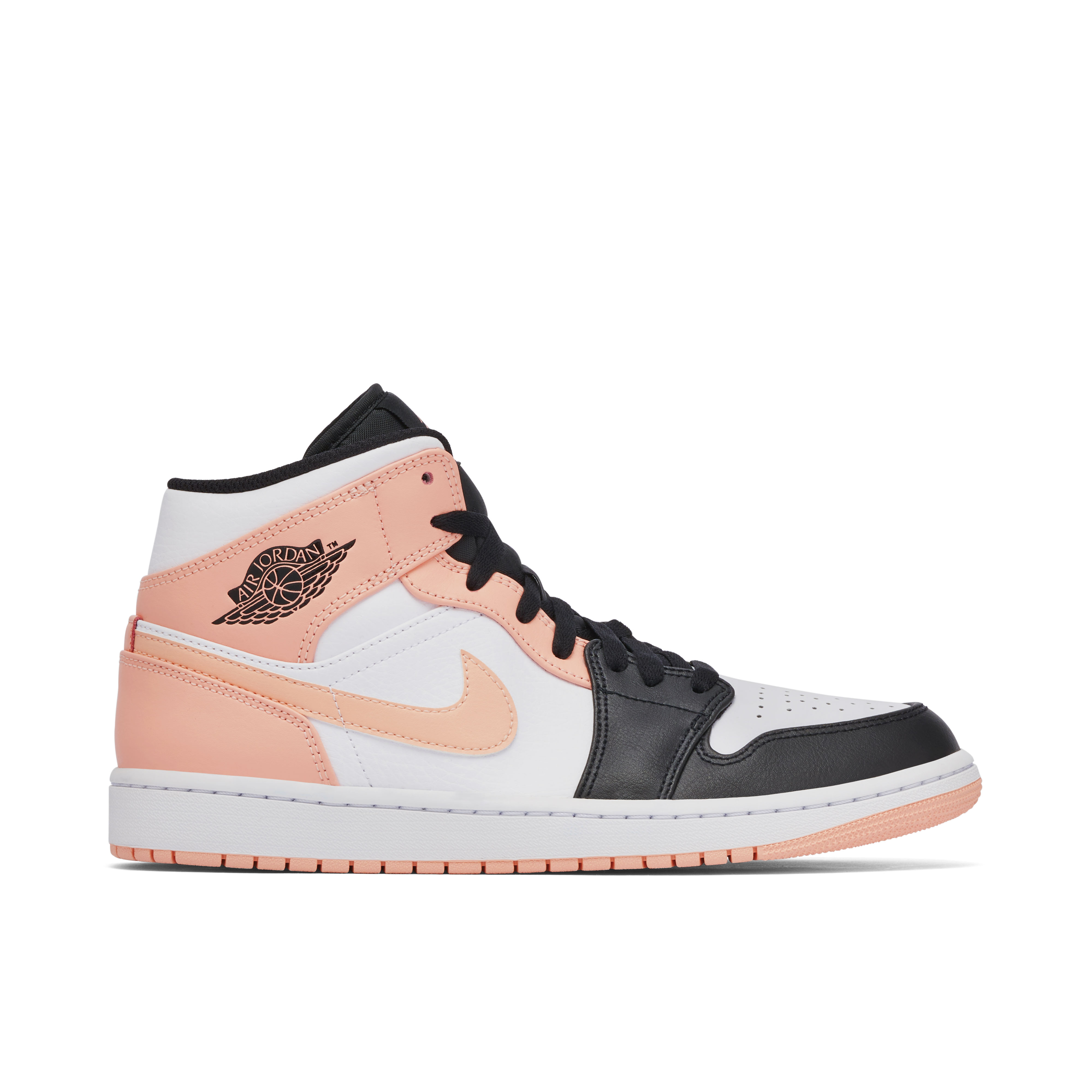 Pink and white jordans online