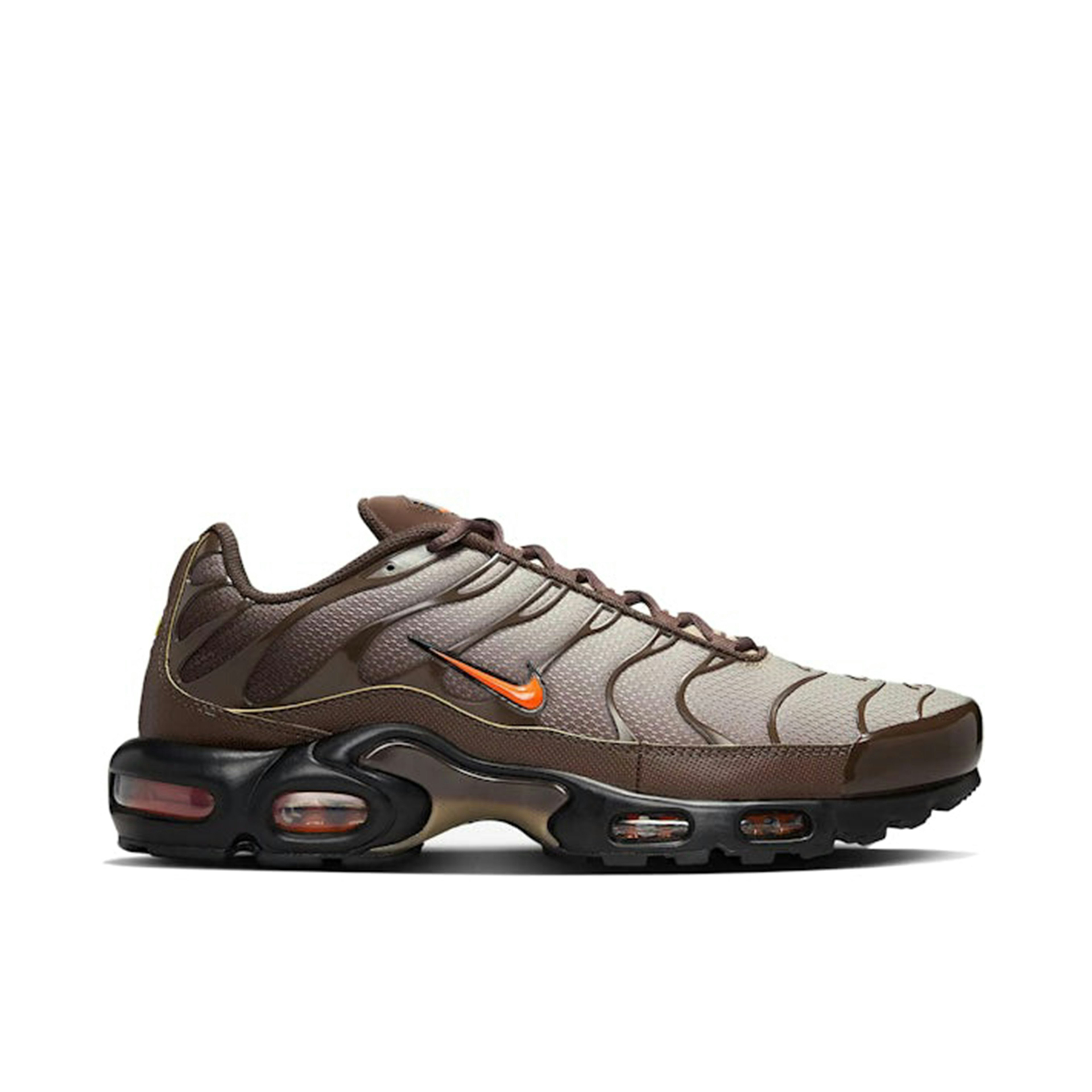Nike Air Max Plus Baroque Brown Safety Orange