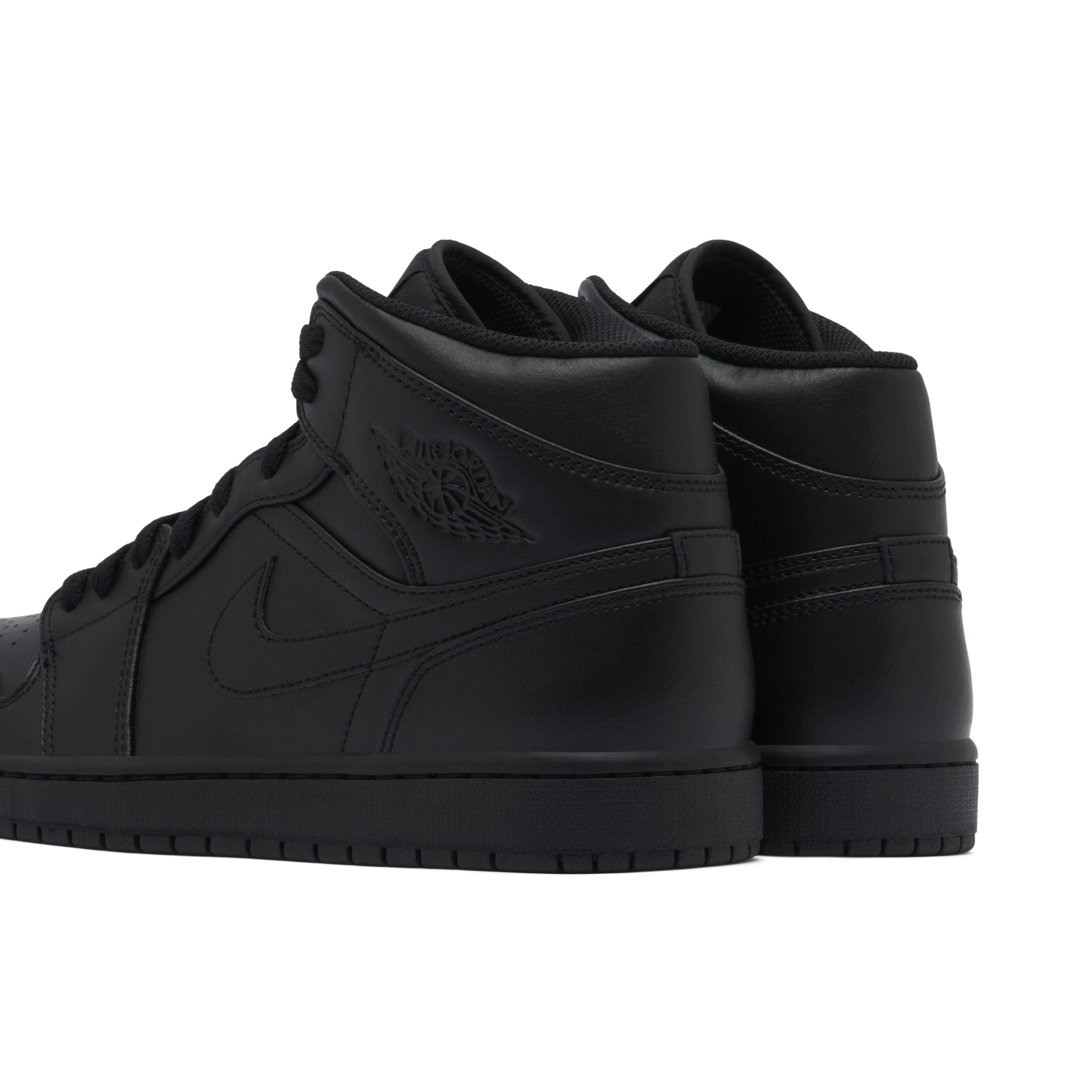 Air Jordan 1 Mid Triple Black