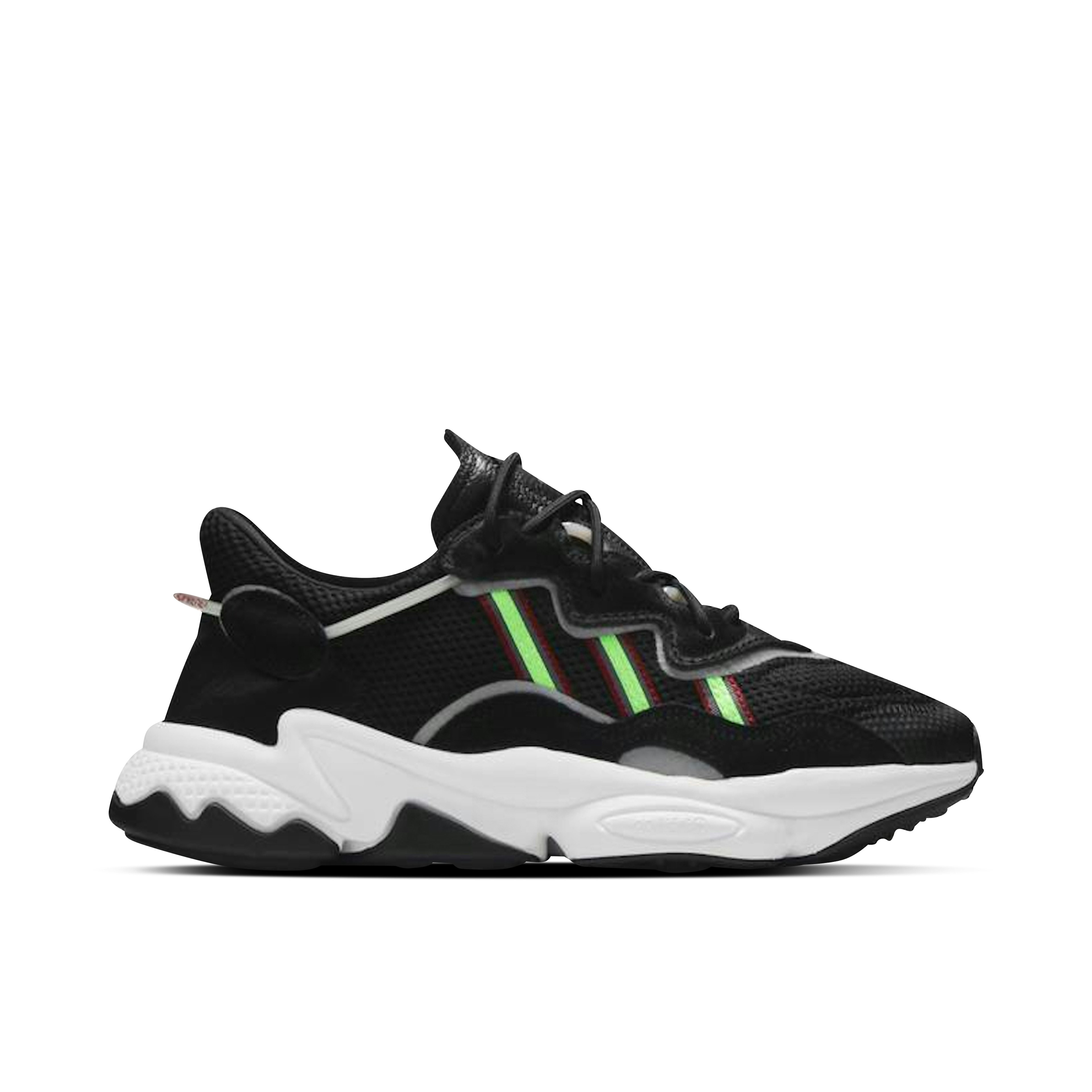 adidas Ozweego Core Black Solar Green