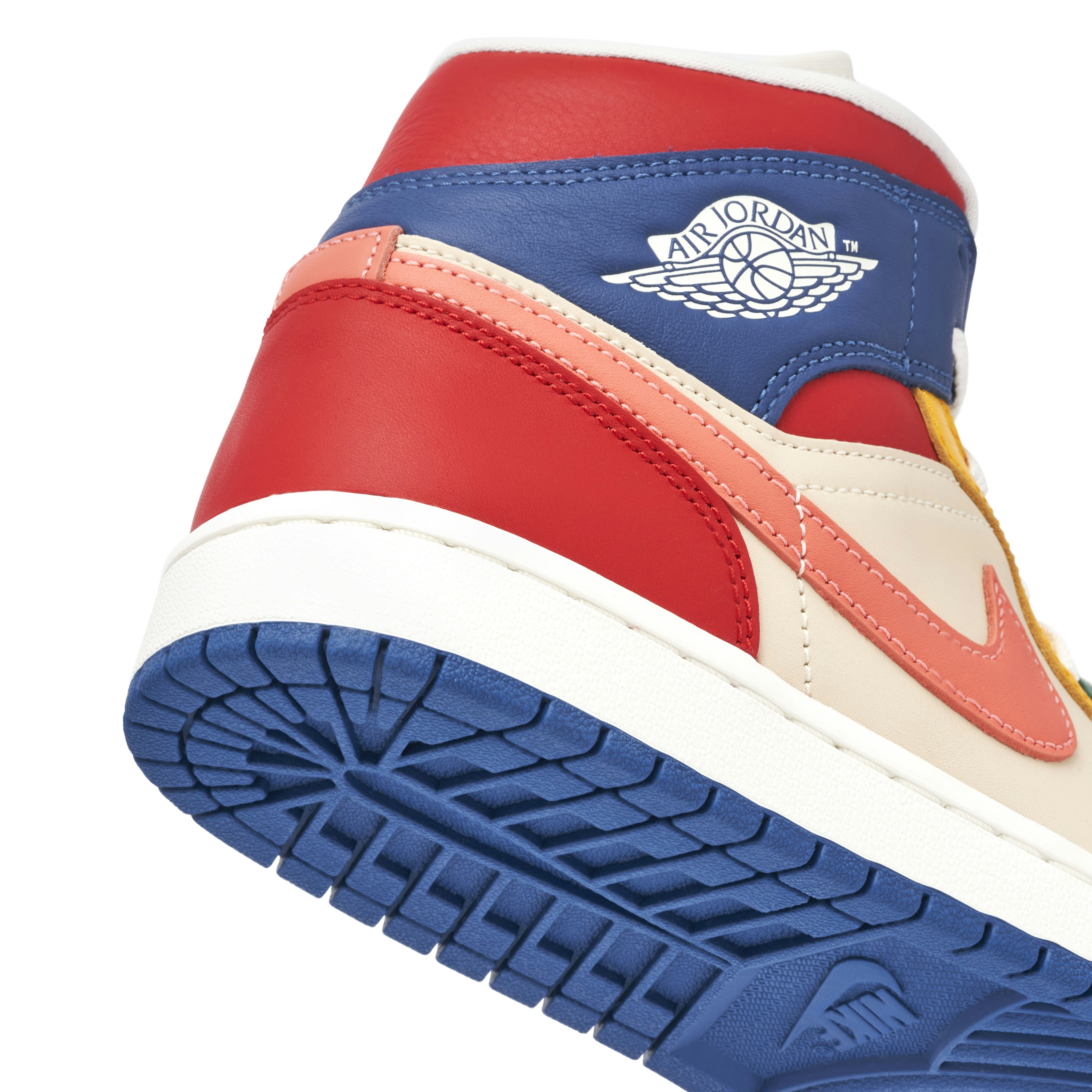 Air Jordan 1 Mid Seven-Colour Womens