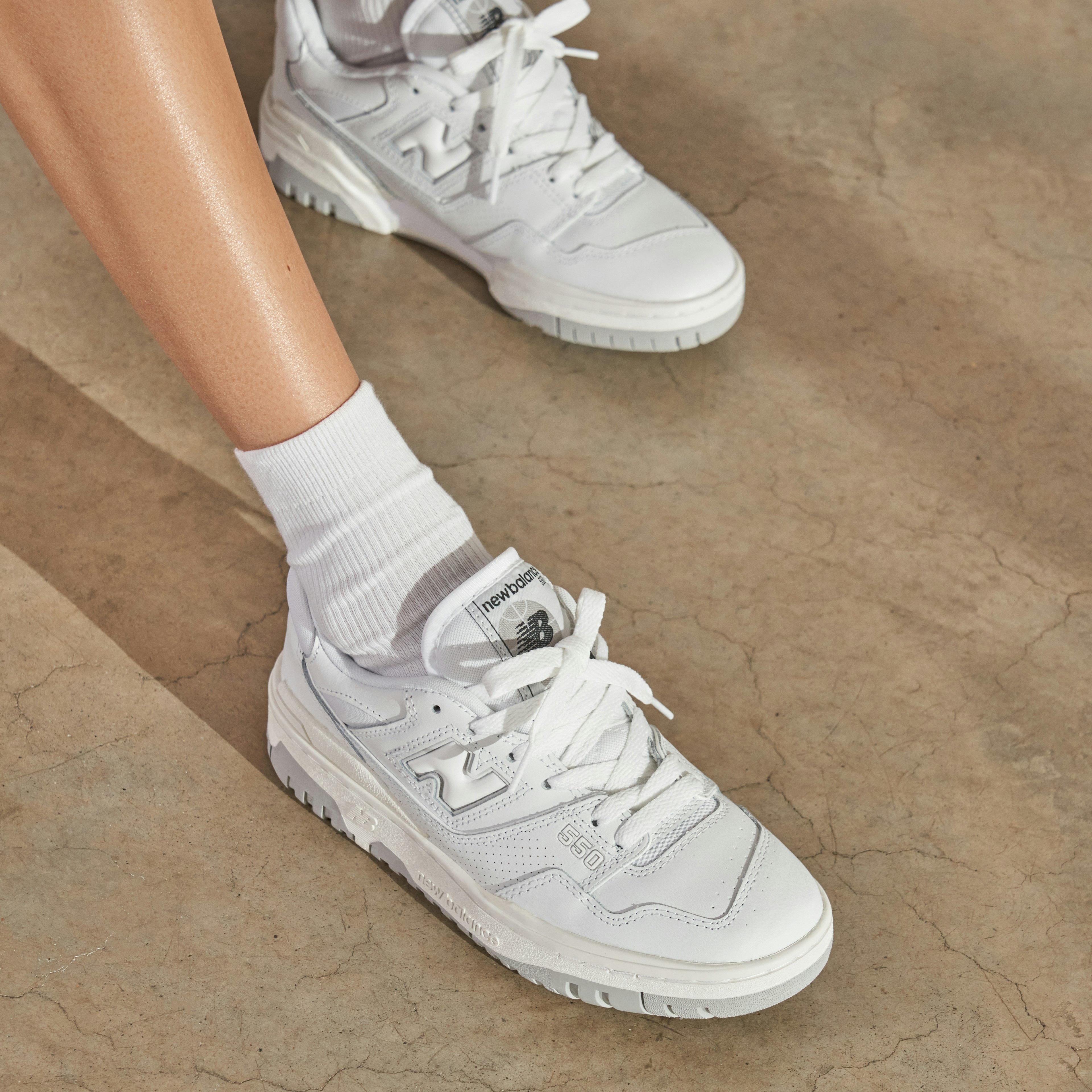 New Balance 550 White Grey