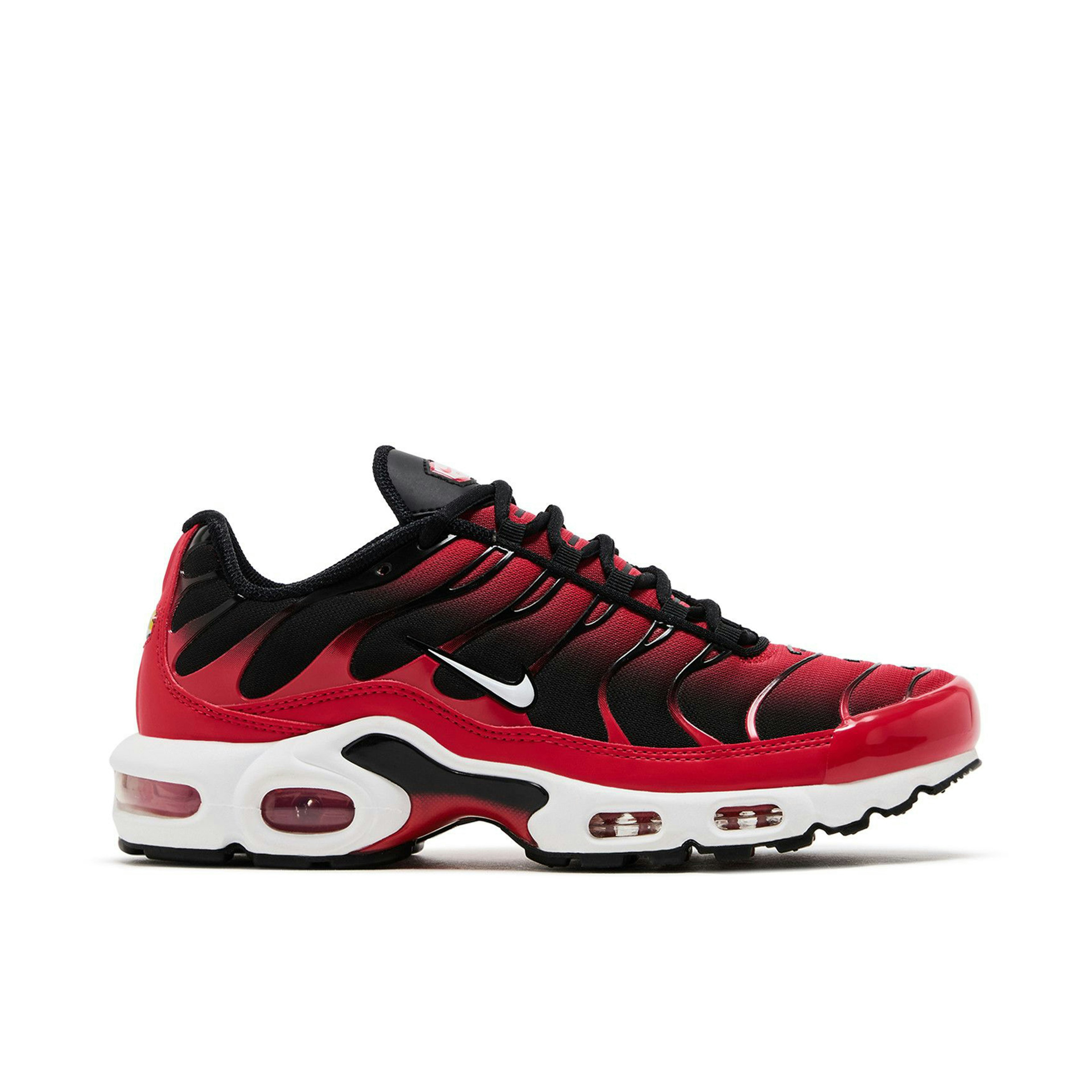 Nike Air Max Plus University Red White Black Womens