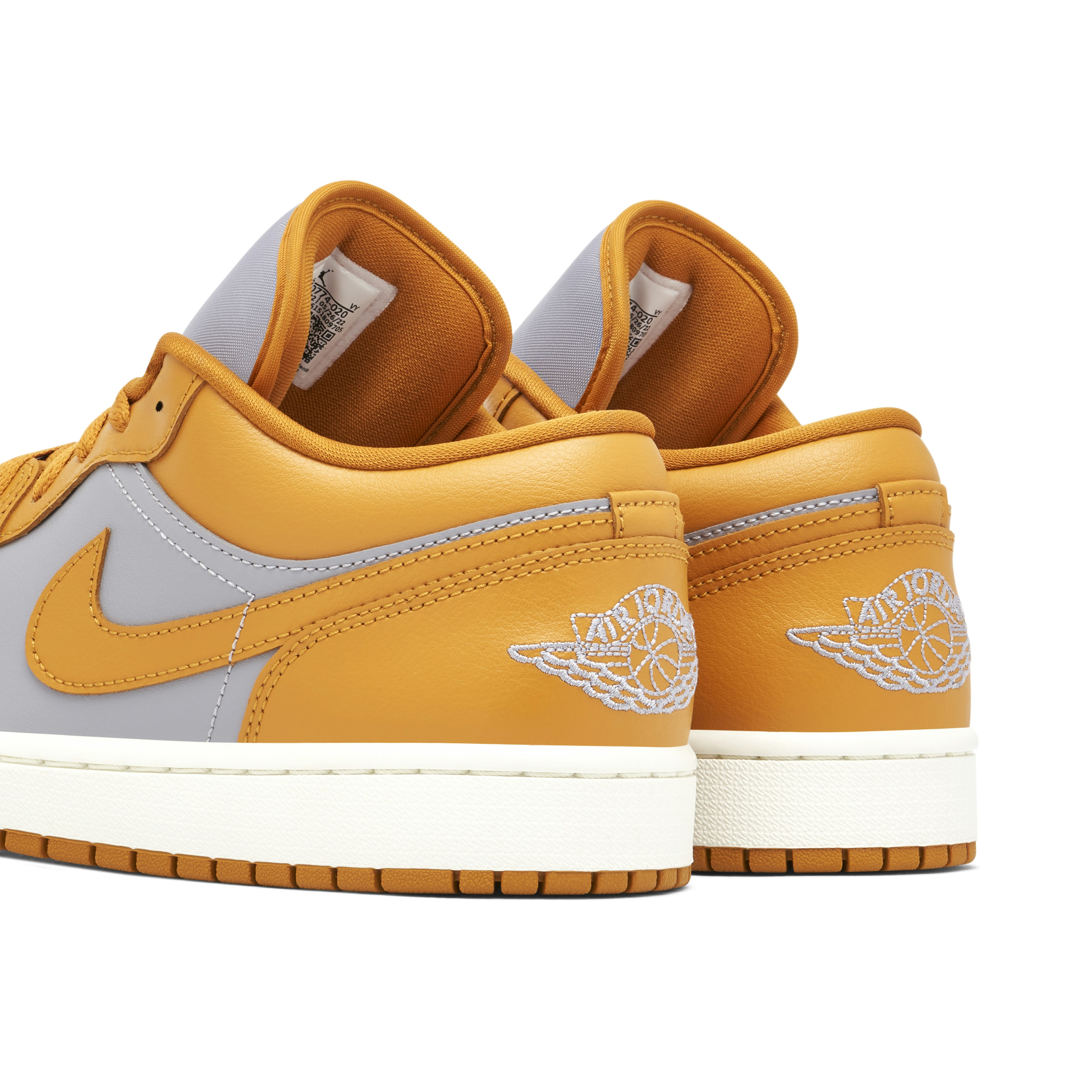 Air Jordan 1 Low Grey Curry für Damen